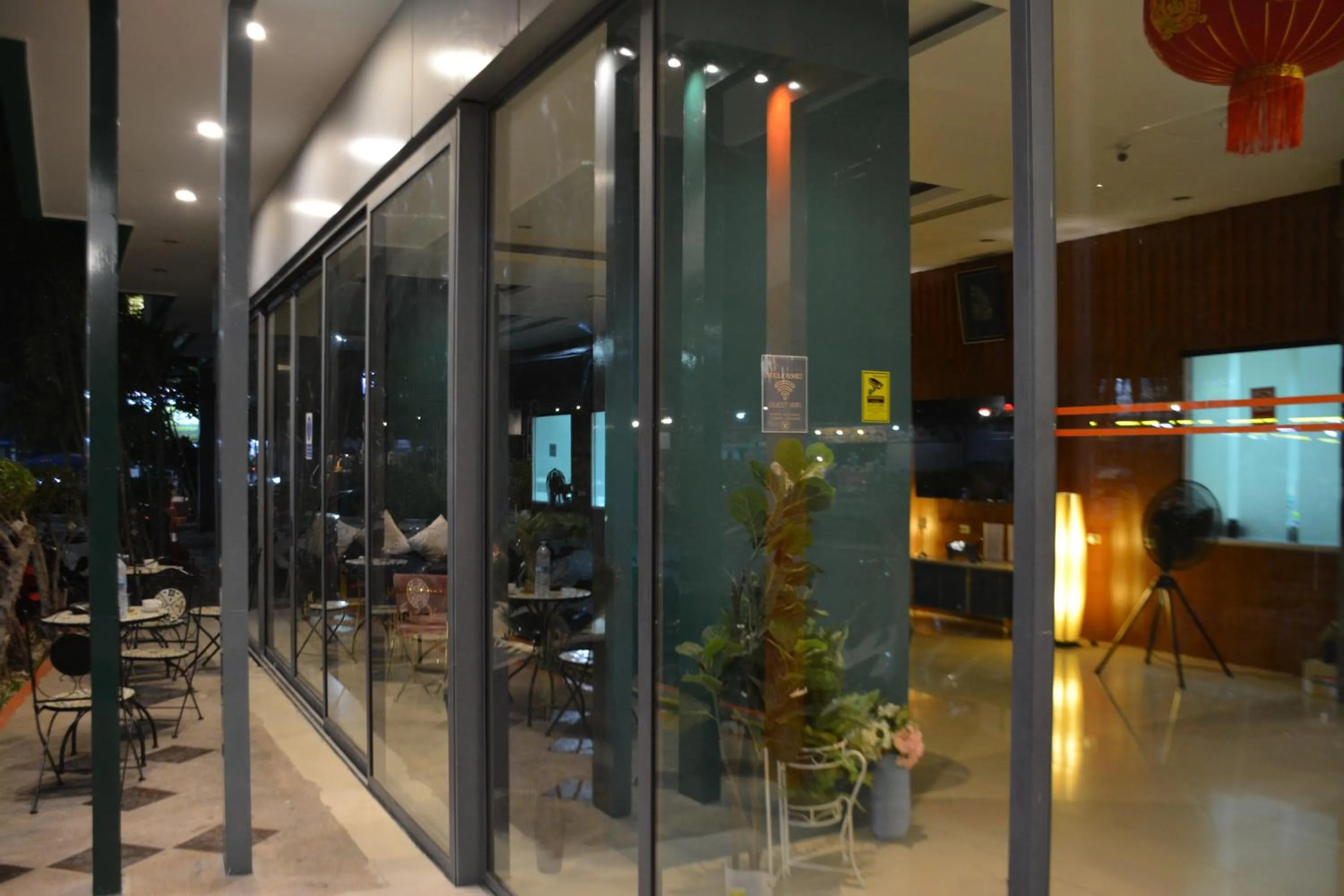 Facade/entrance in Zephyr Grand Hotel