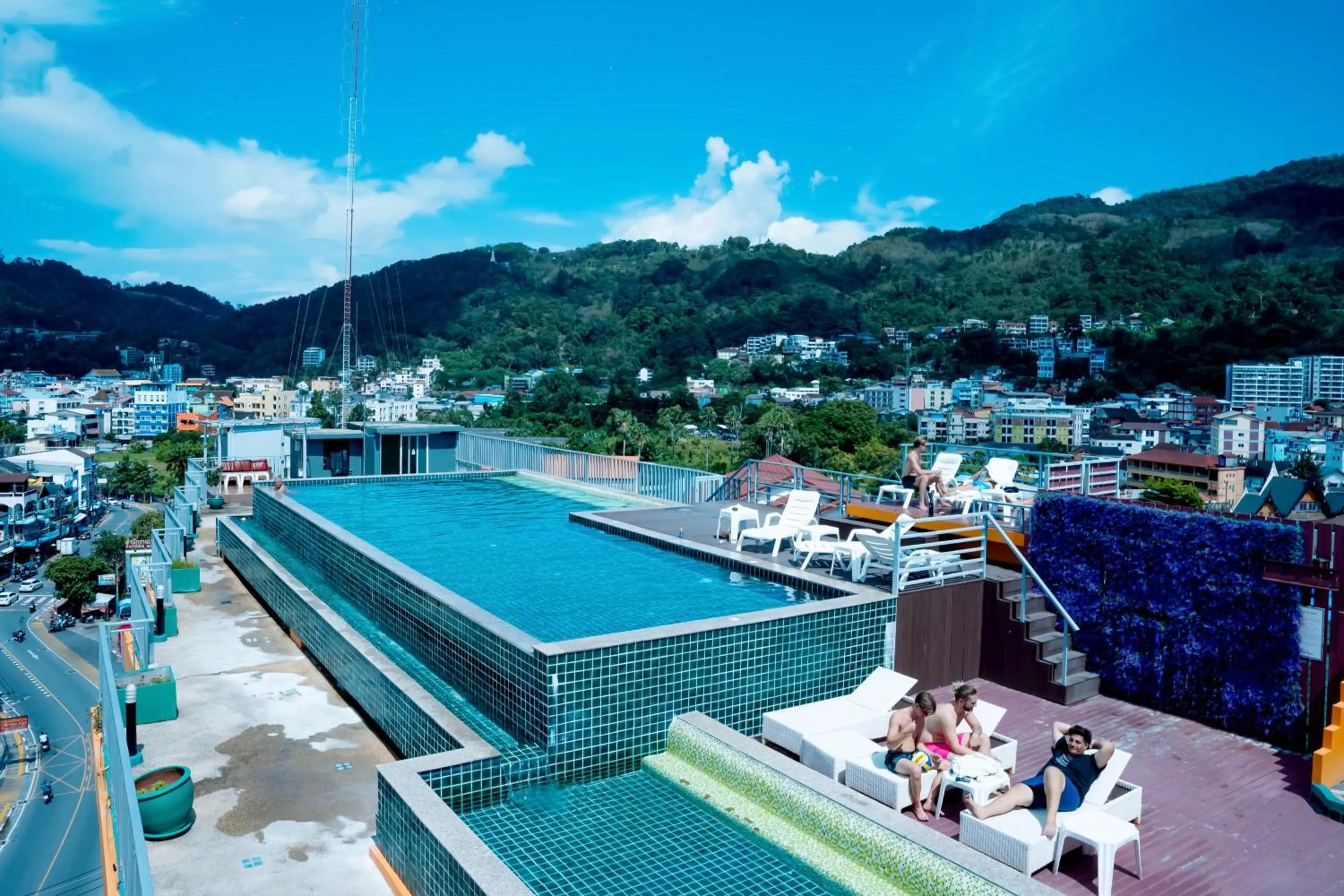 Swimming pool in Zephyr Grand Hotel