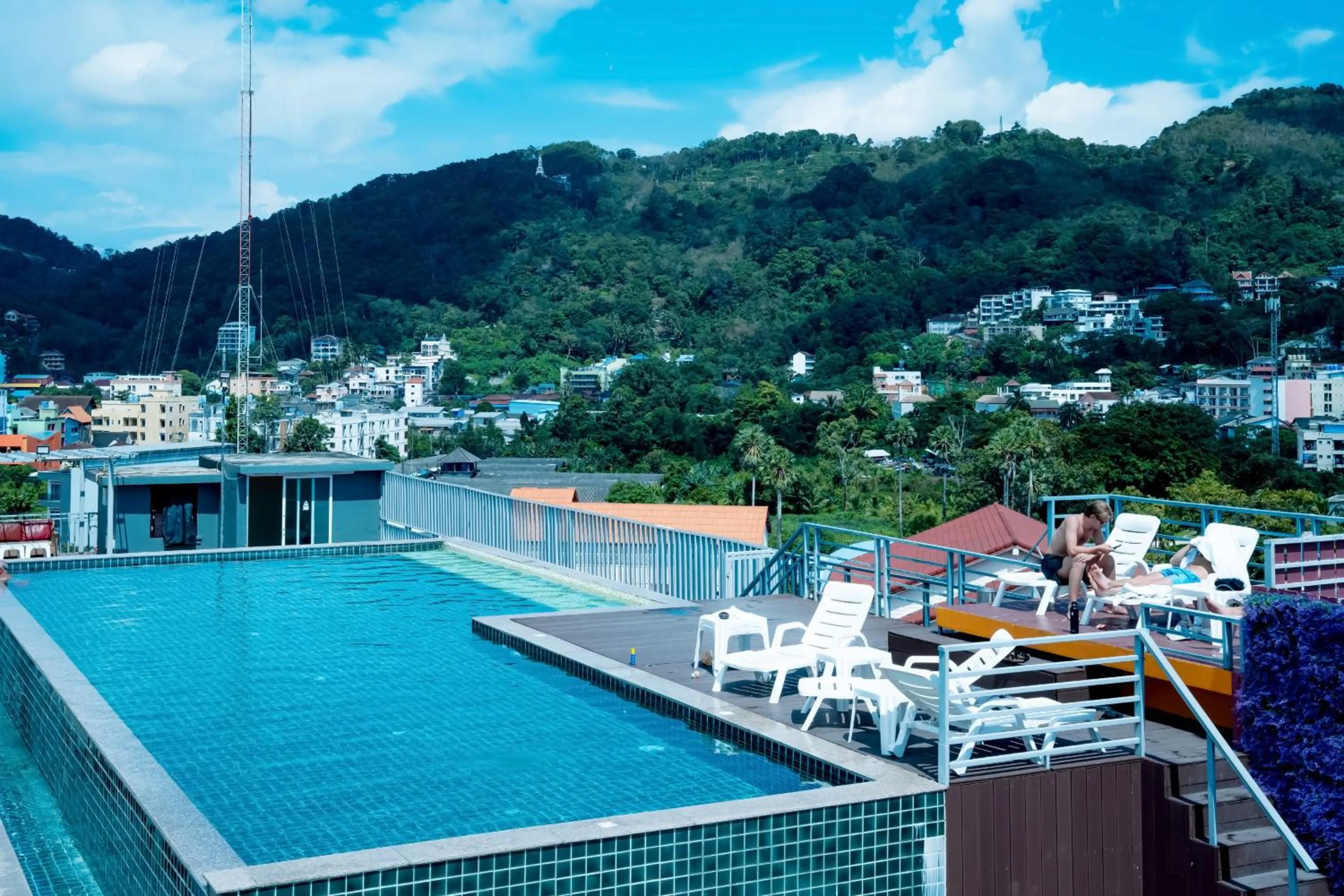 Swimming pool in Zephyr Grand Hotel