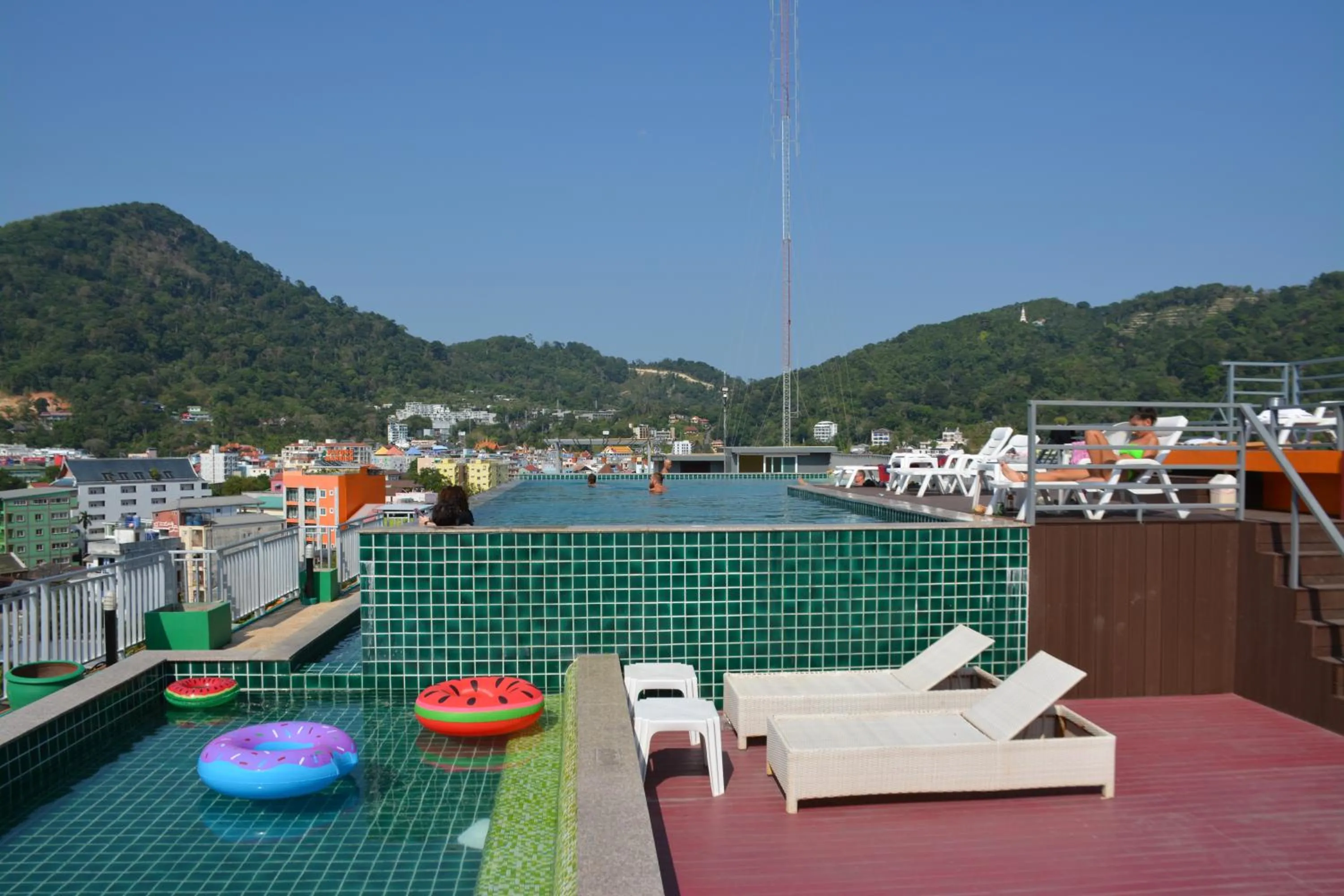 Swimming pool in Zephyr Grand Hotel