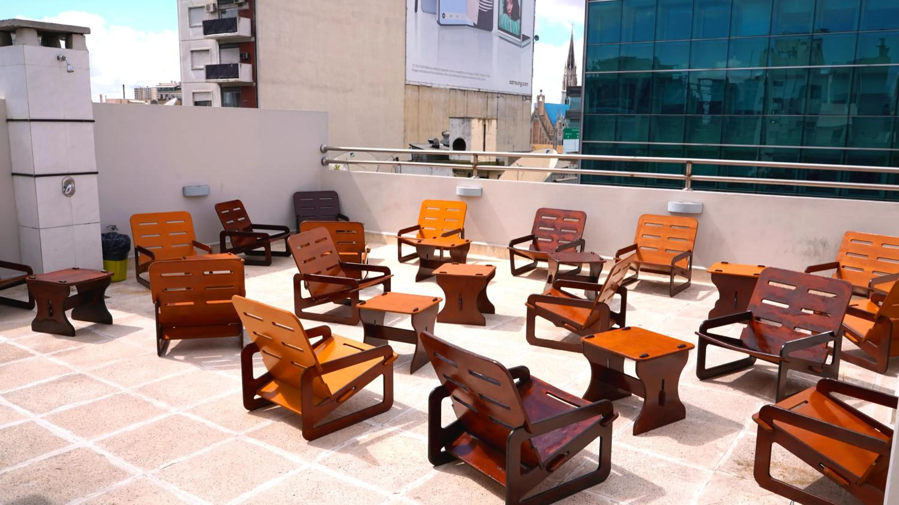 Solarium in Hotel Athos