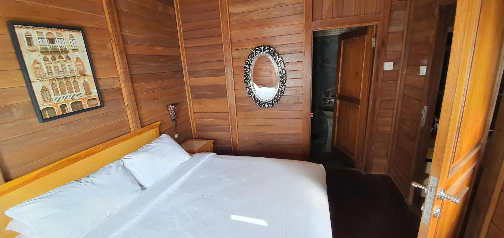 Bed in Kastuba Resort