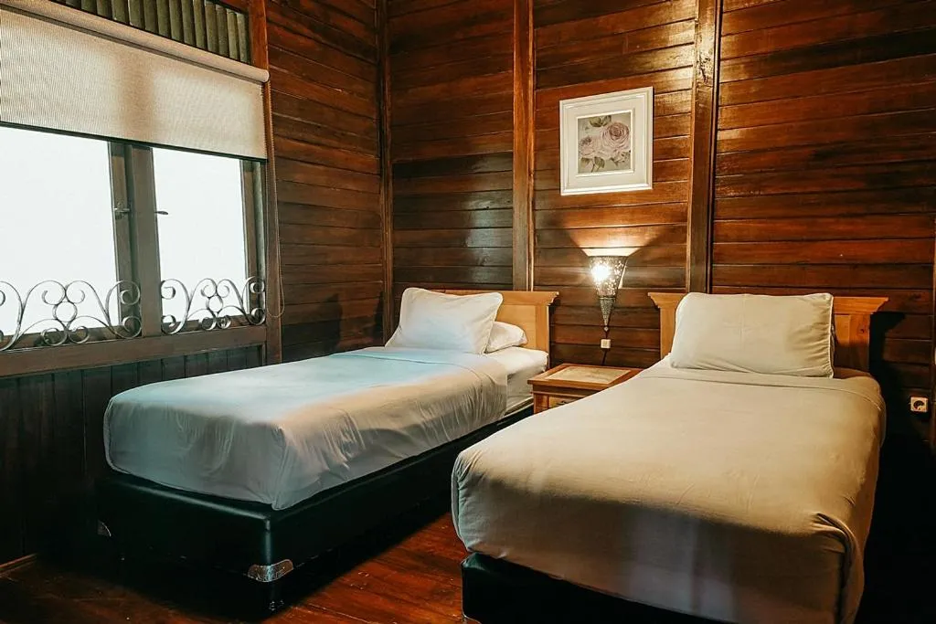 Bed in Kastuba Resort