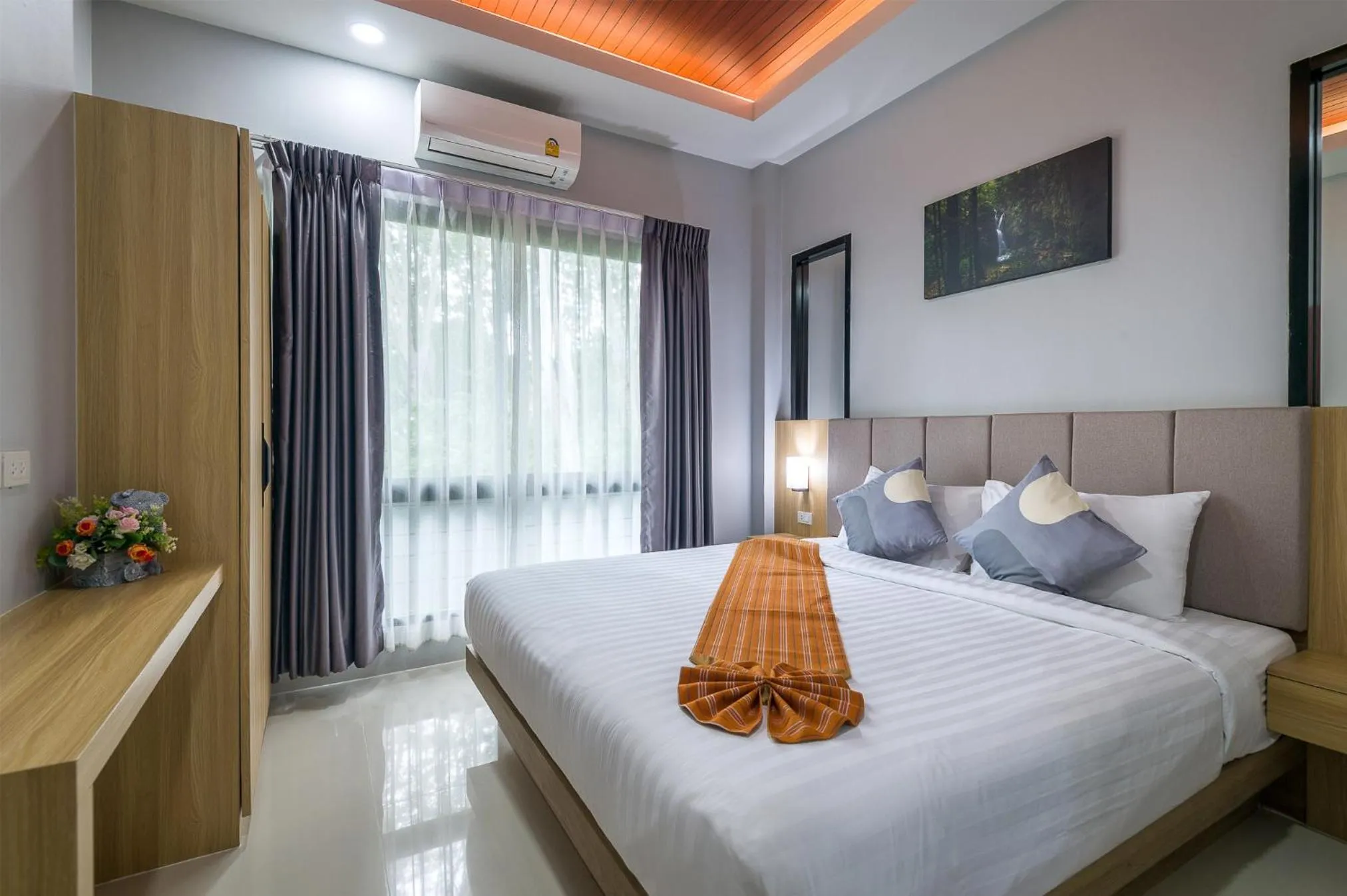 Bedroom, Bed in Mook Anda Villa