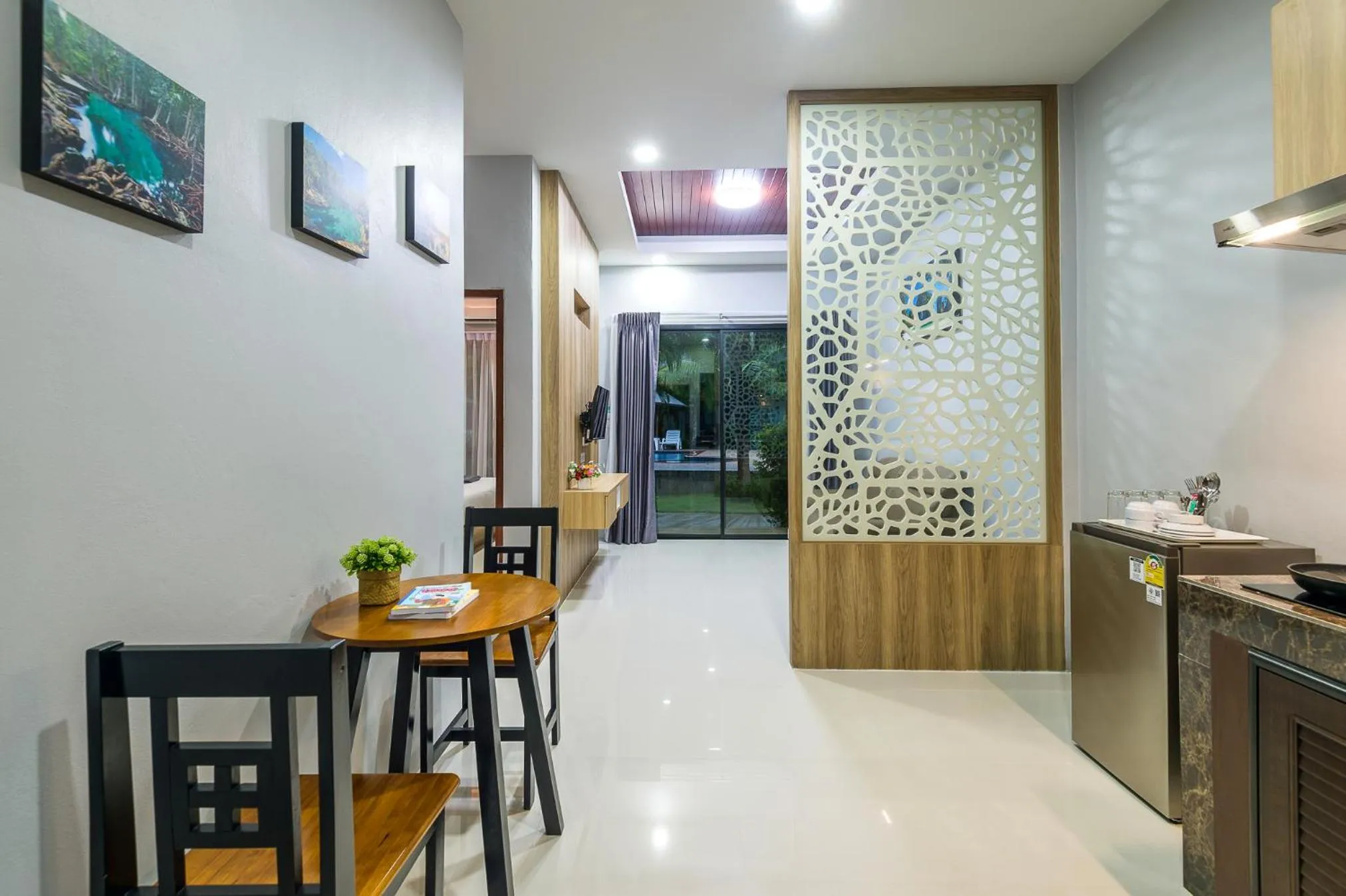 Kitchen or kitchenette in Mook Anda Villa