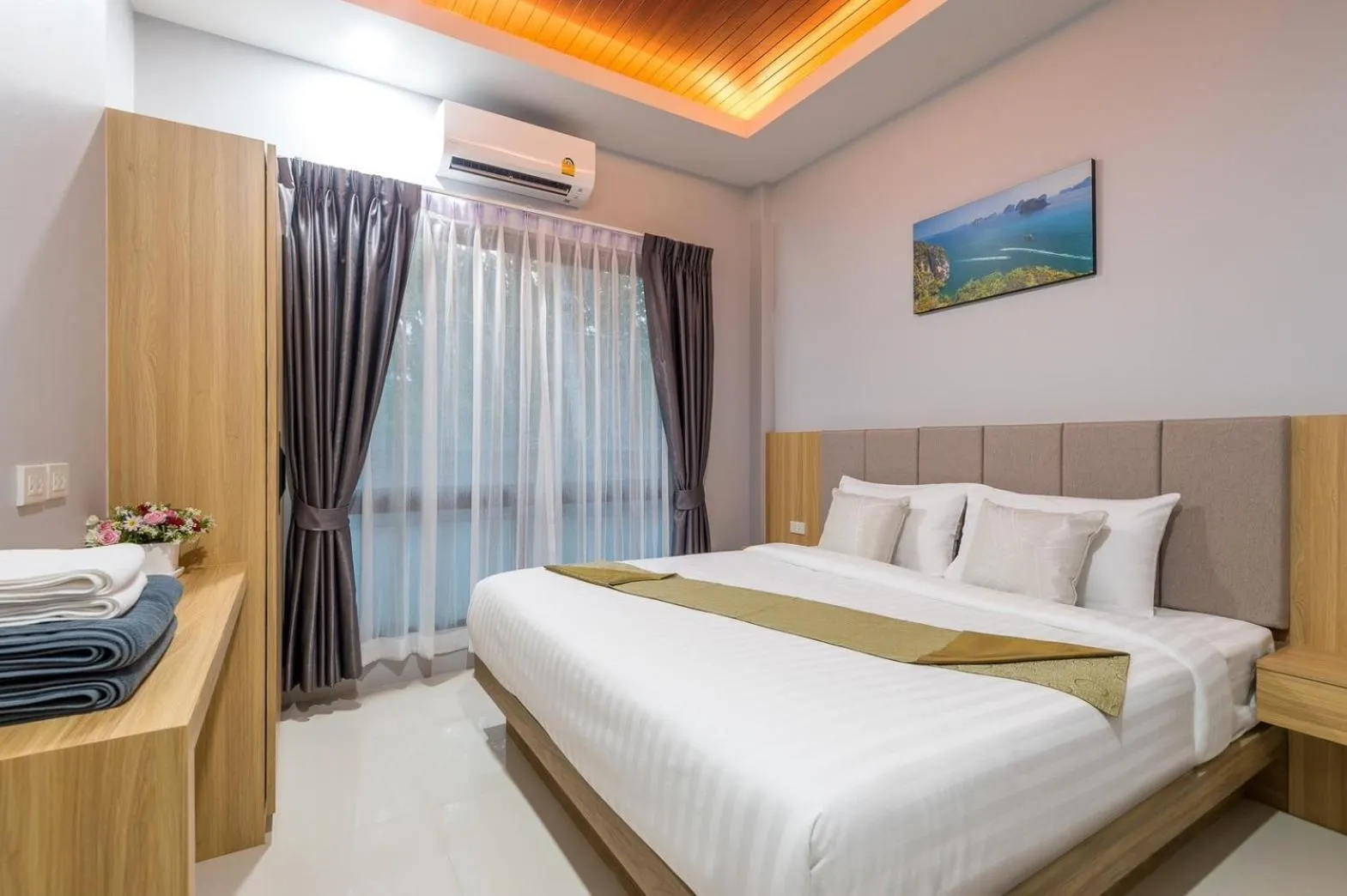 Bedroom, Bed in Mook Anda Villa