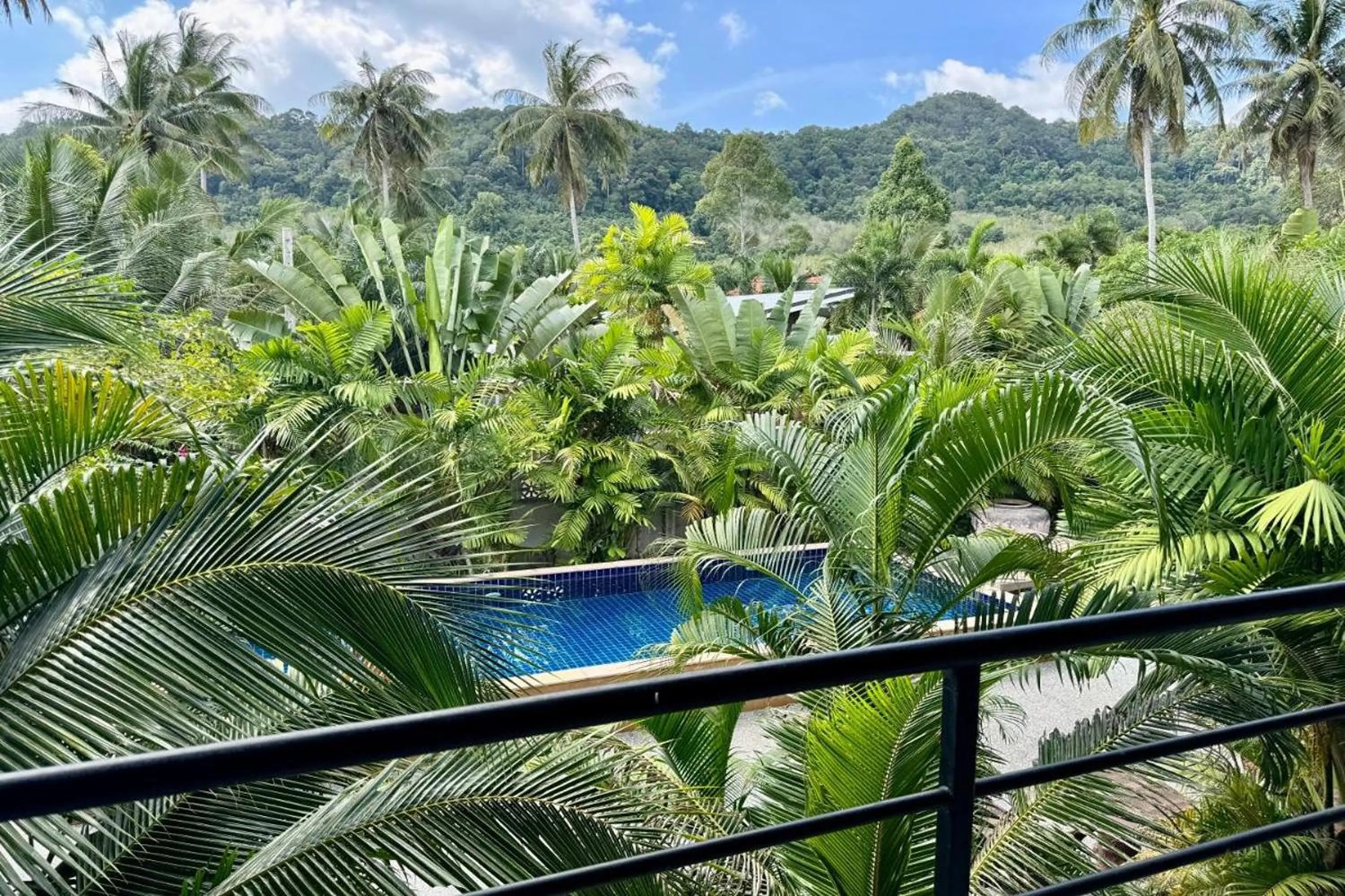 Pool view in Aonangstudio