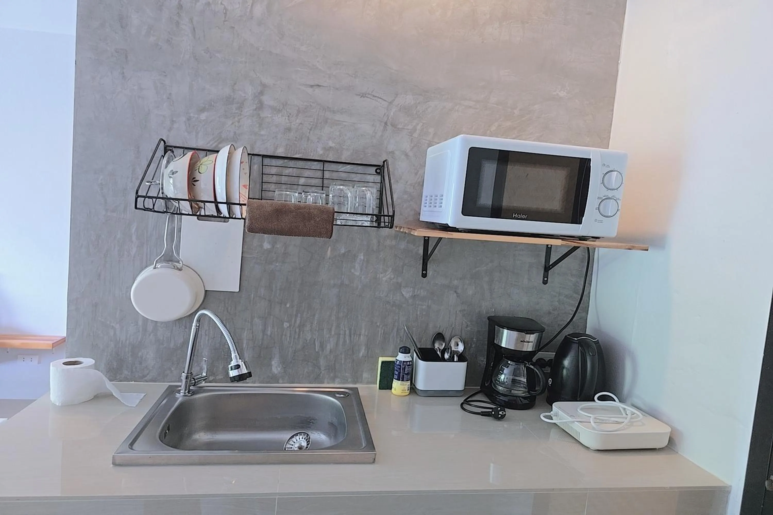 Kitchen or kitchenette in Aonangstudio