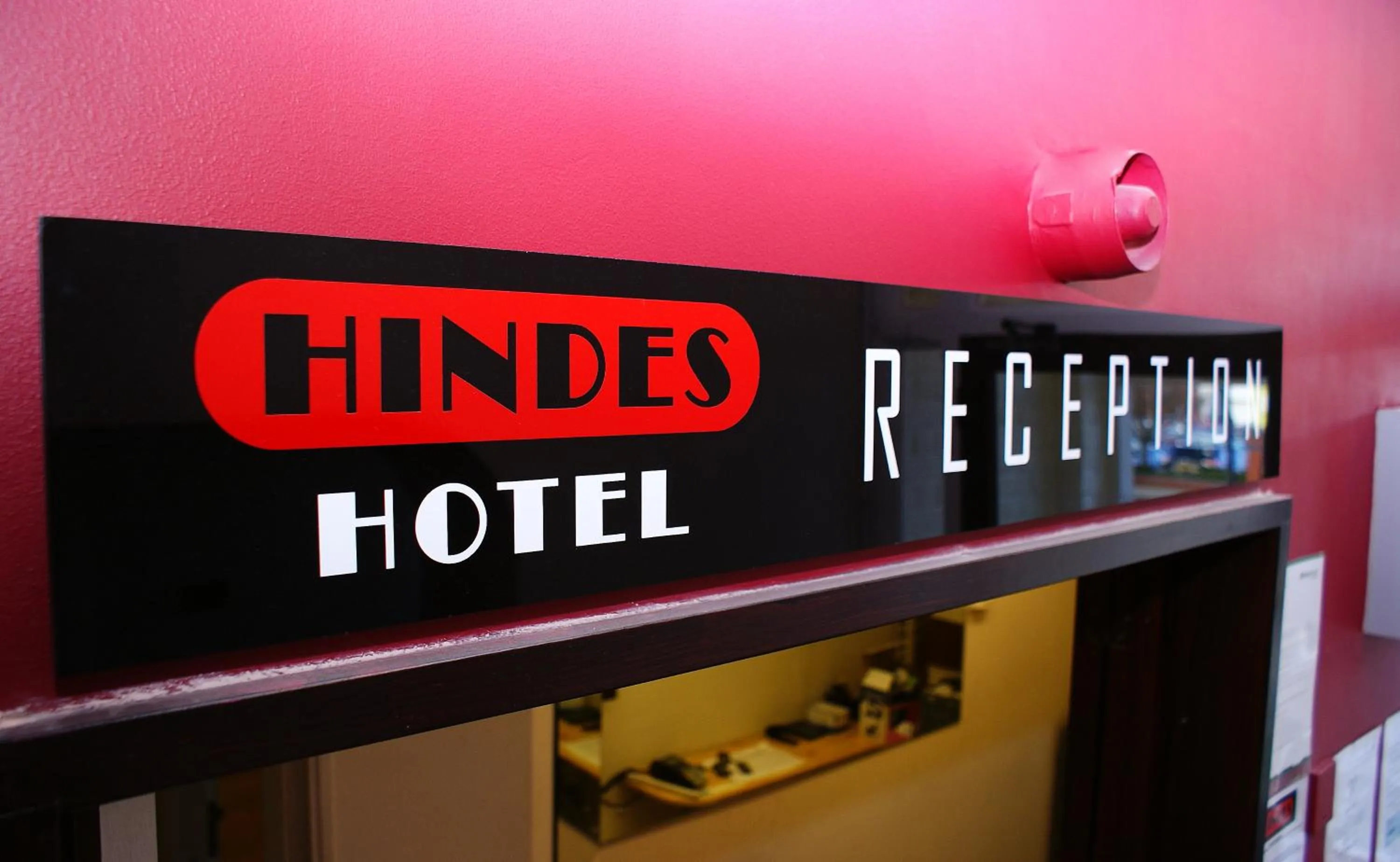Lobby or reception in The Hindes Hotel