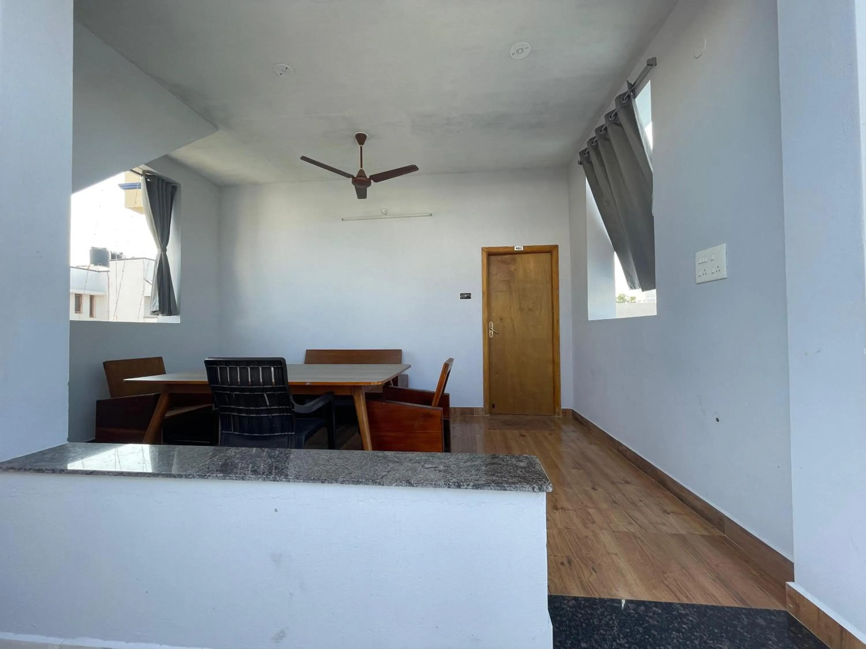 Balcony/Terrace in Lax Residency, White Town, Pondicherry