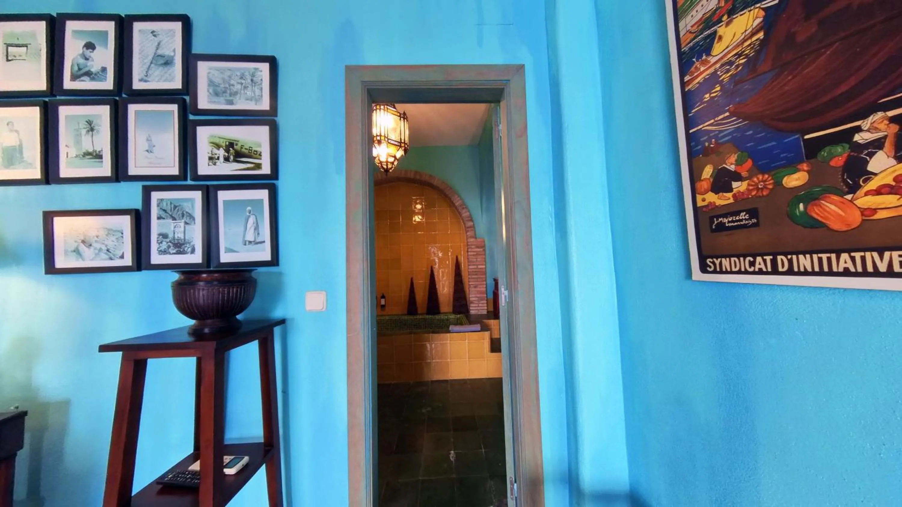 Decorative detail in Hotel Utopía