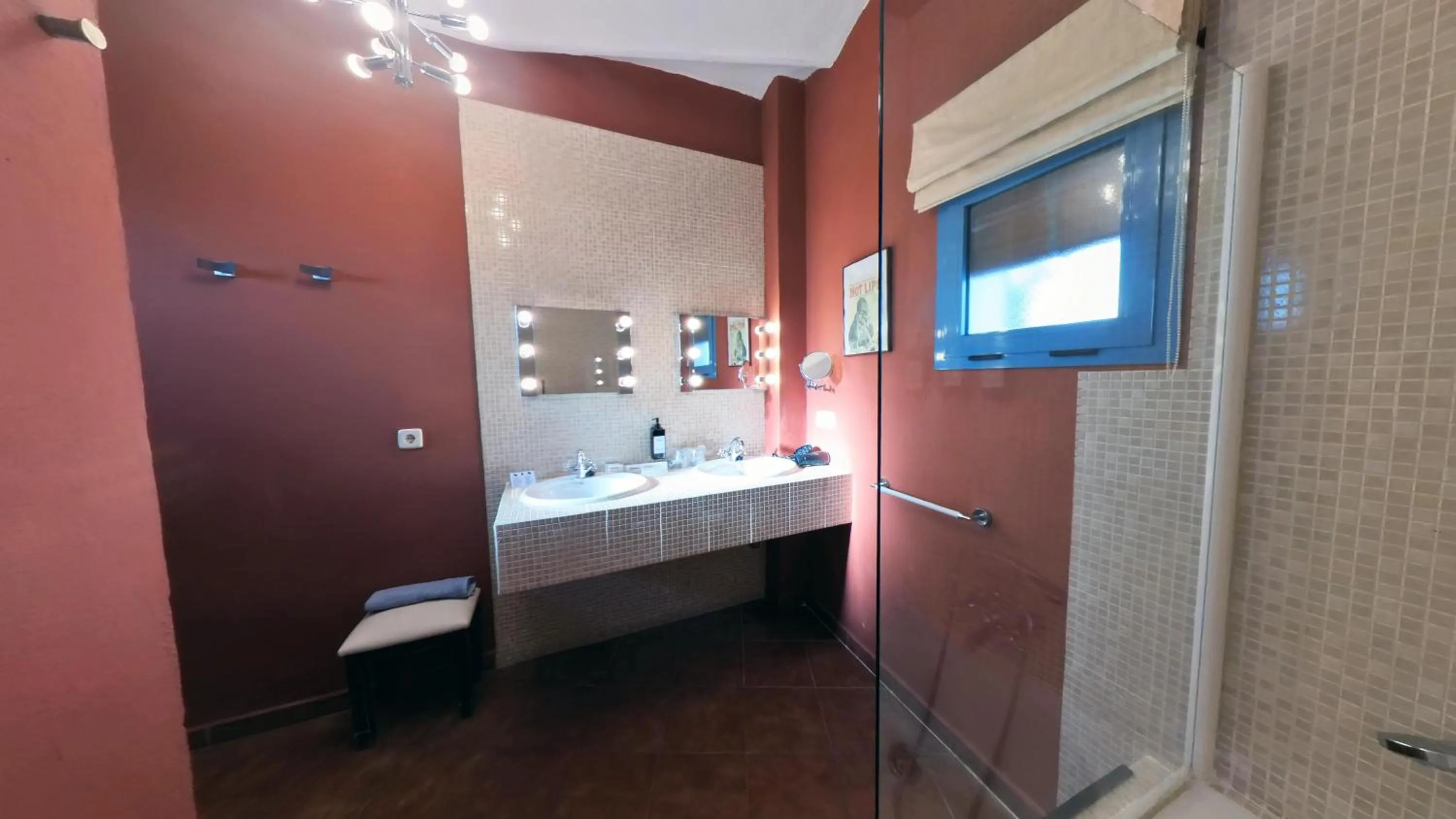 Bathroom in Hotel Utopía