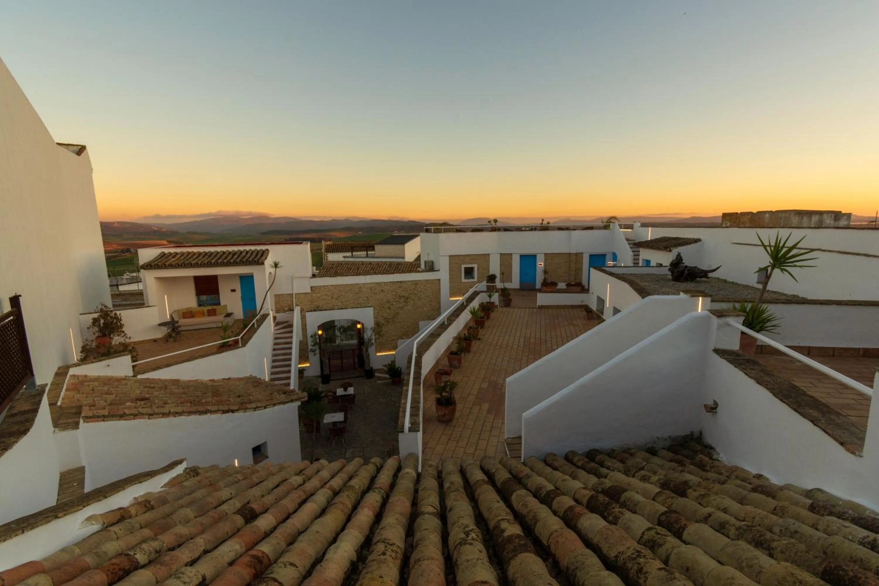 Sunset in Hotel Utopía