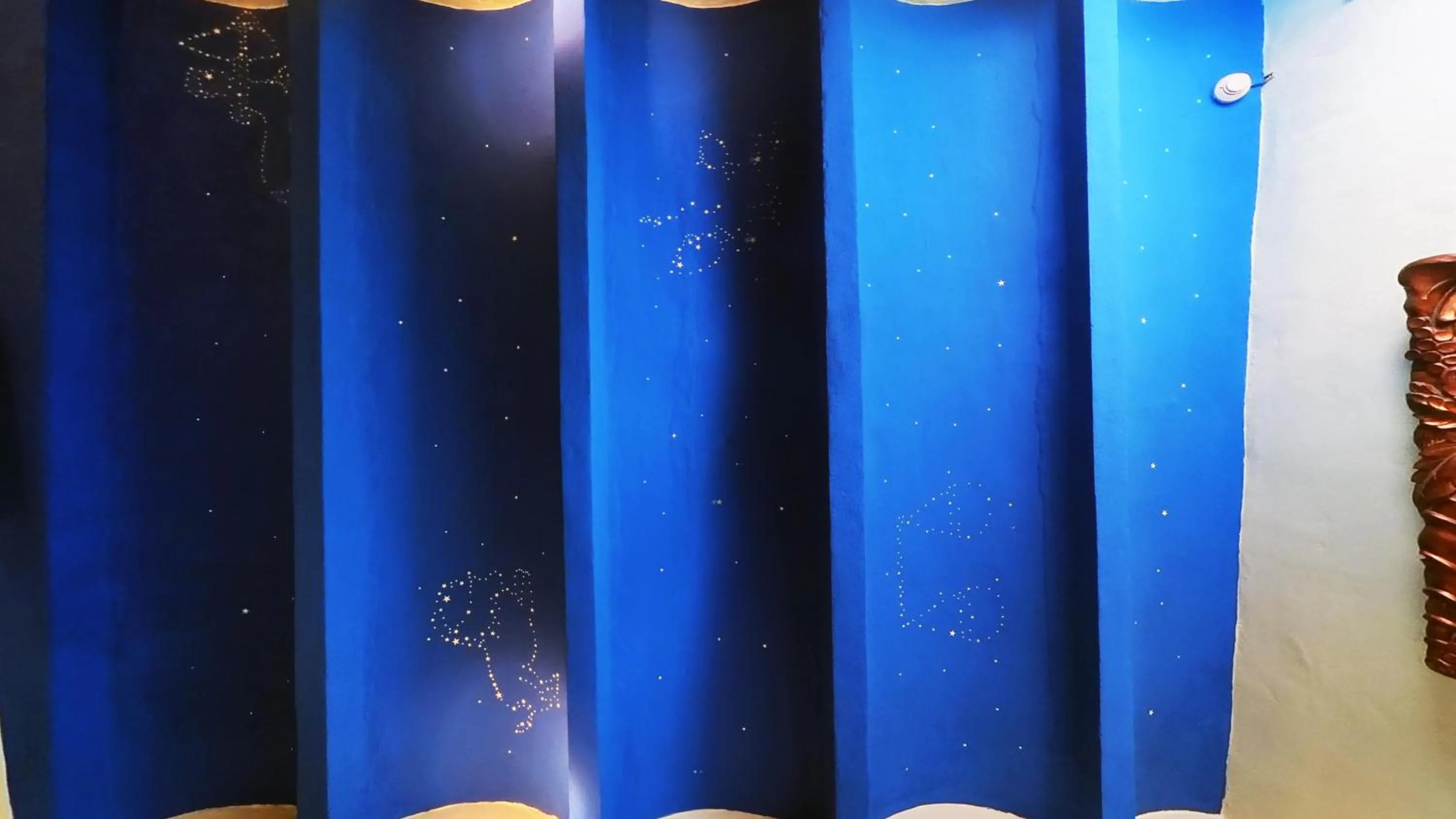 Decorative detail in Hotel Utopía