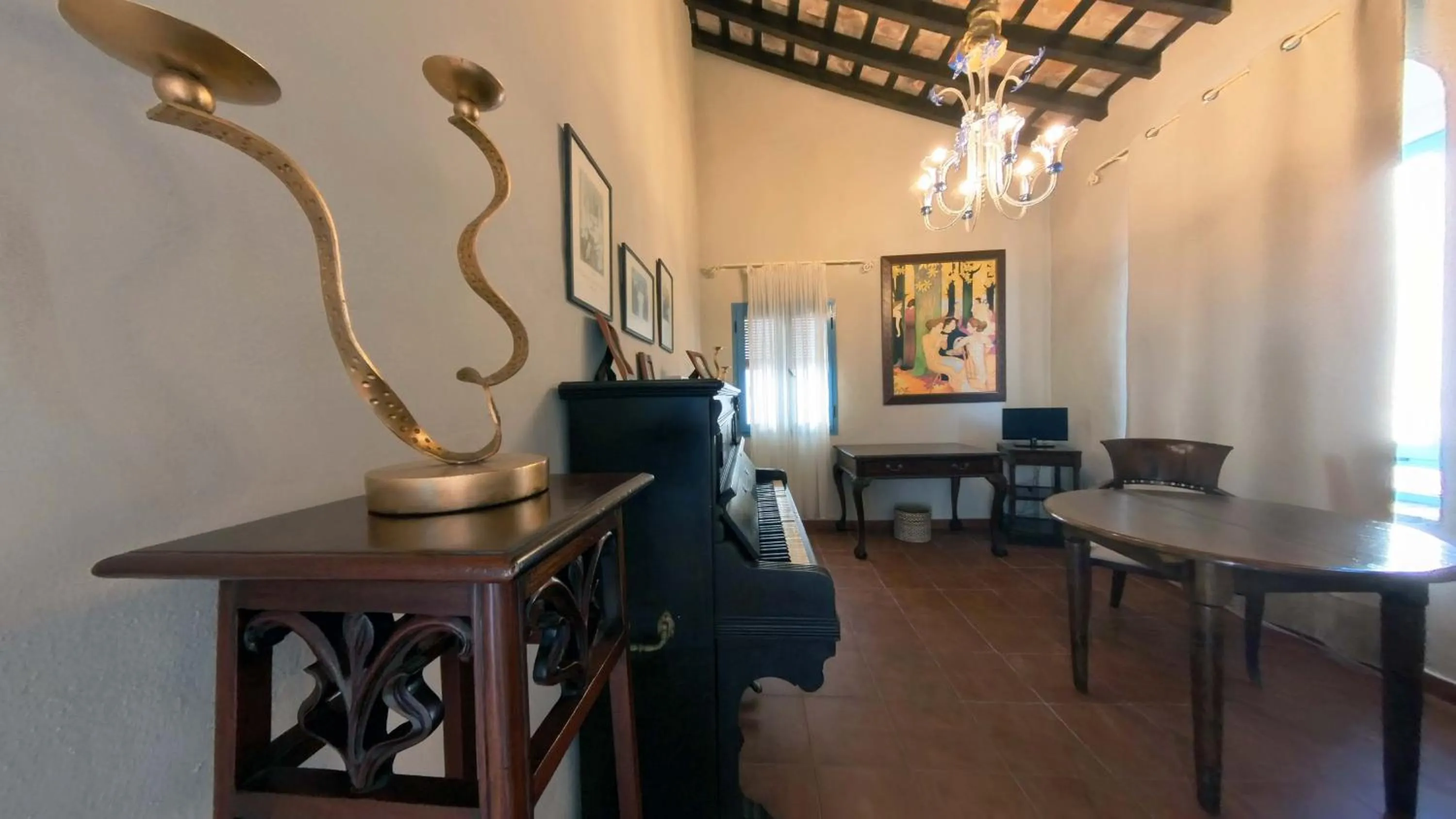 Living room in Hotel Utopía