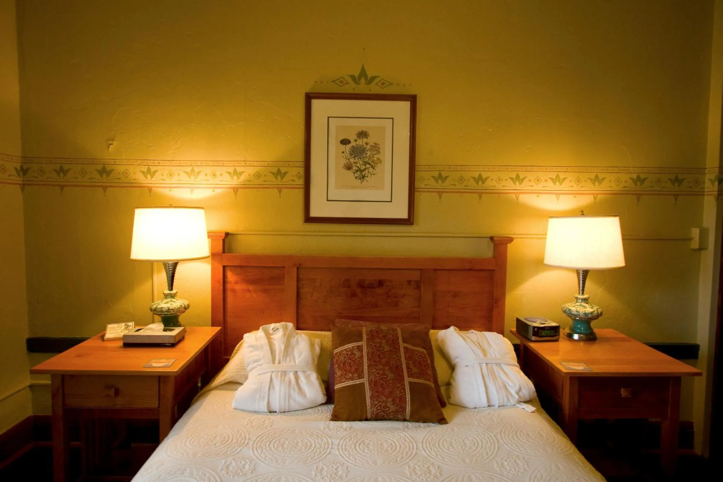 Bed in McMenamins Edgefield