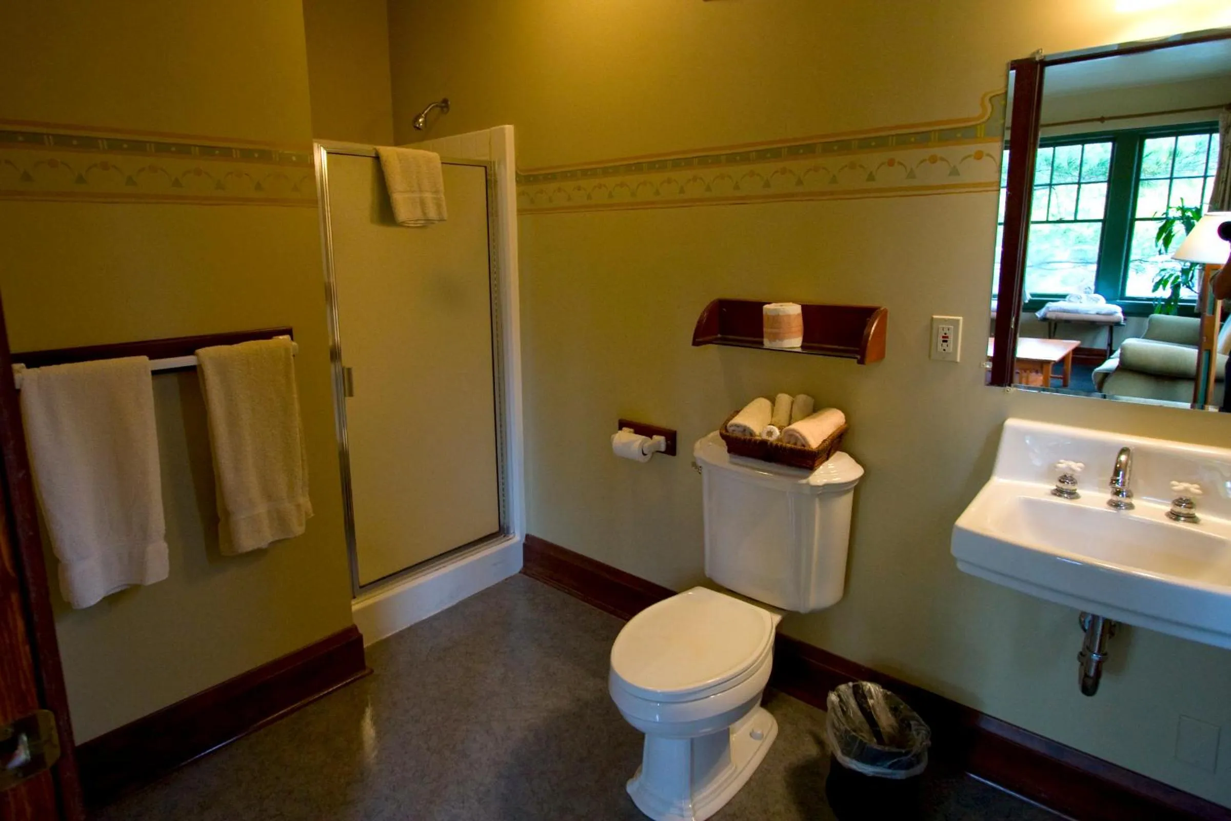 Bathroom in McMenamins Edgefield