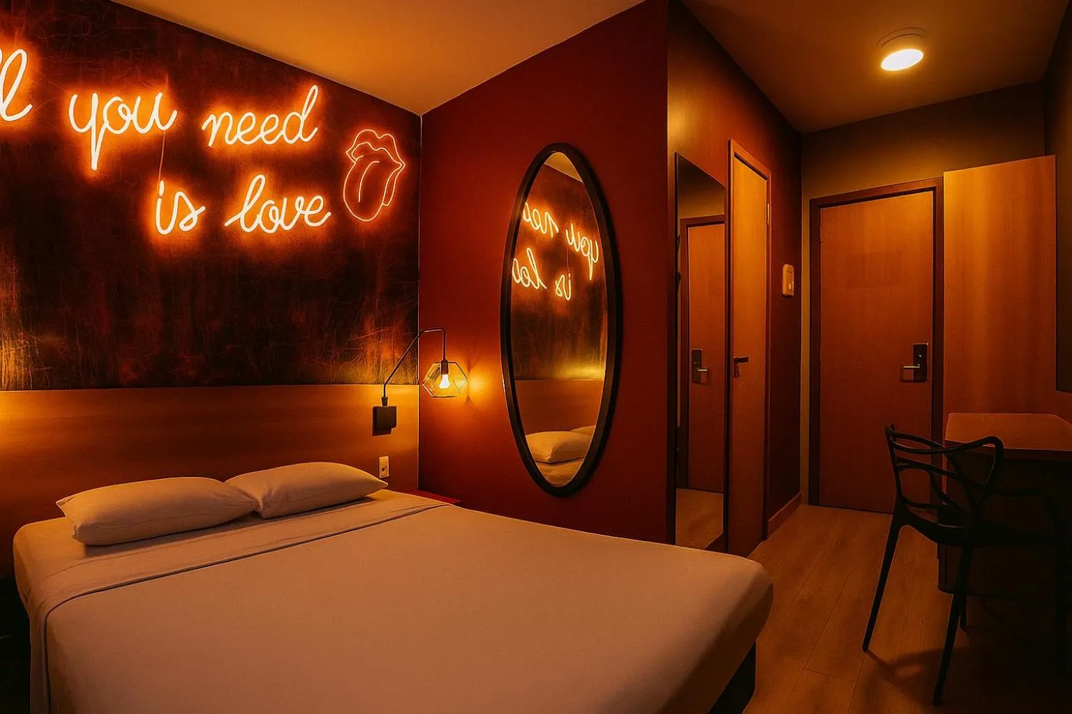 Bedroom, Bed in Hotel Dan Inn São Carlos By Nacional Inn