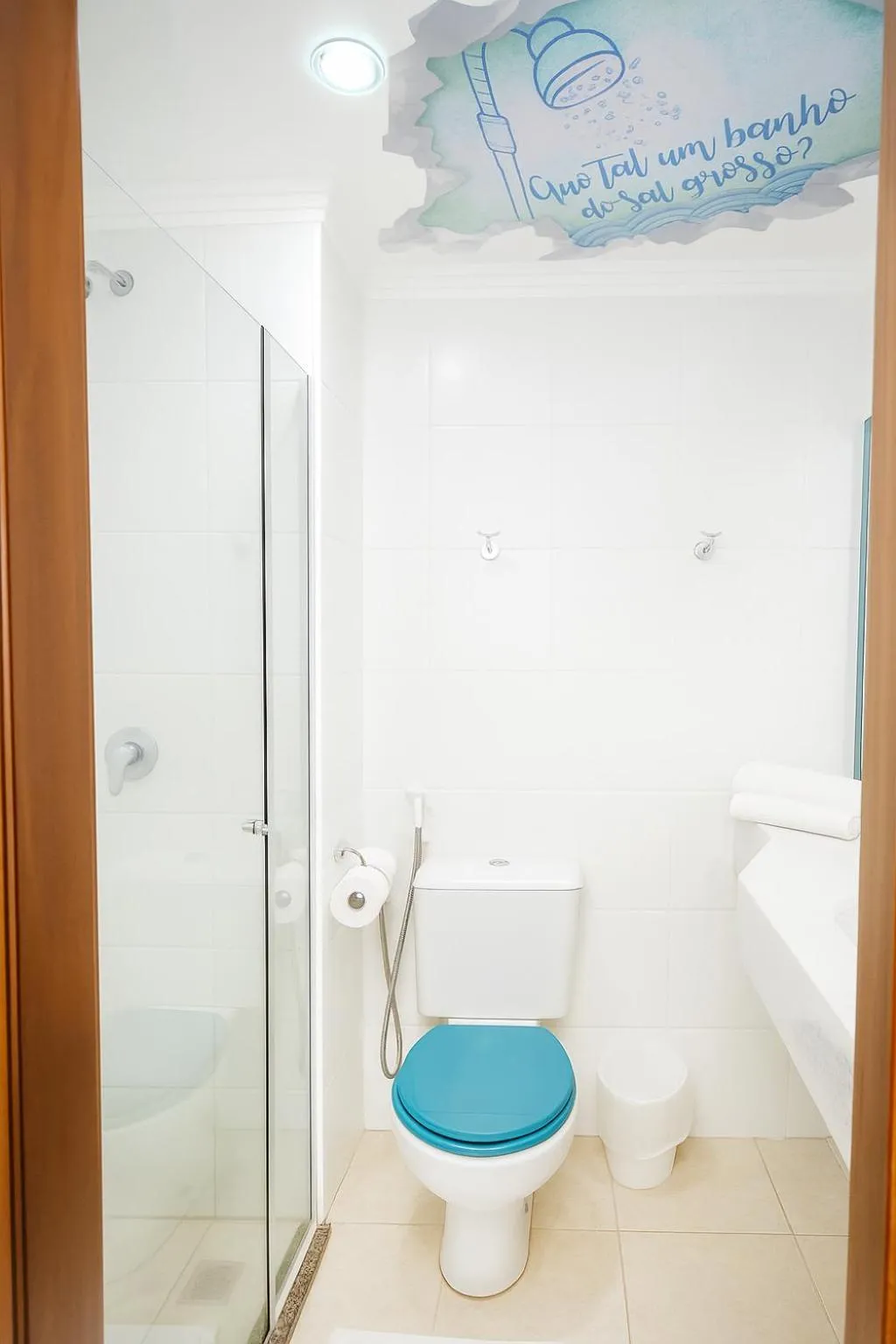 Bathroom in Hotel Dan Inn São Carlos By Nacional Inn