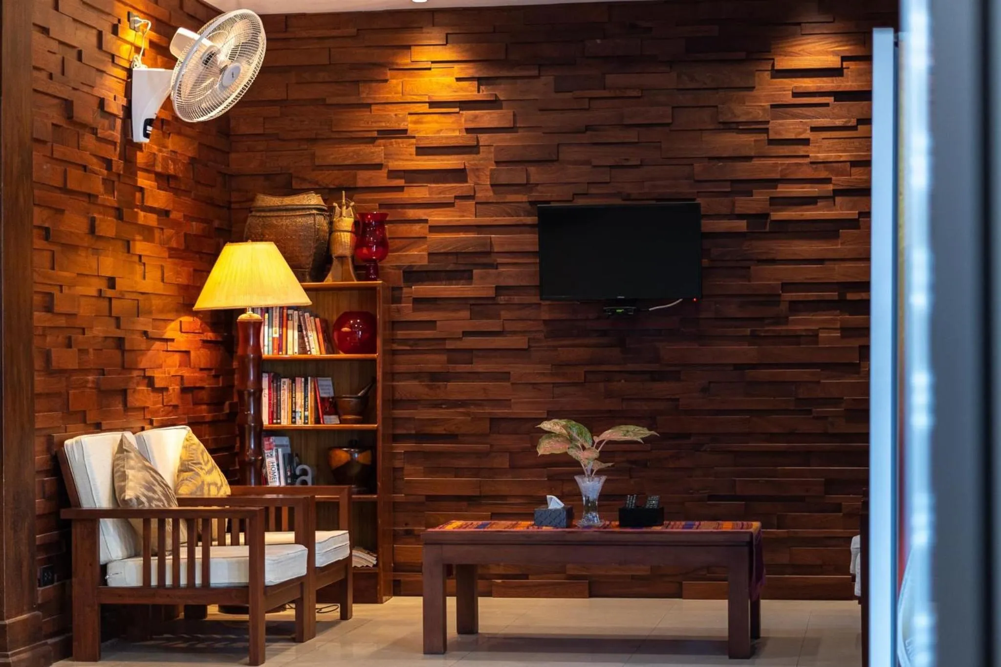 Living room in Vongkhamsene Boutique Hotel