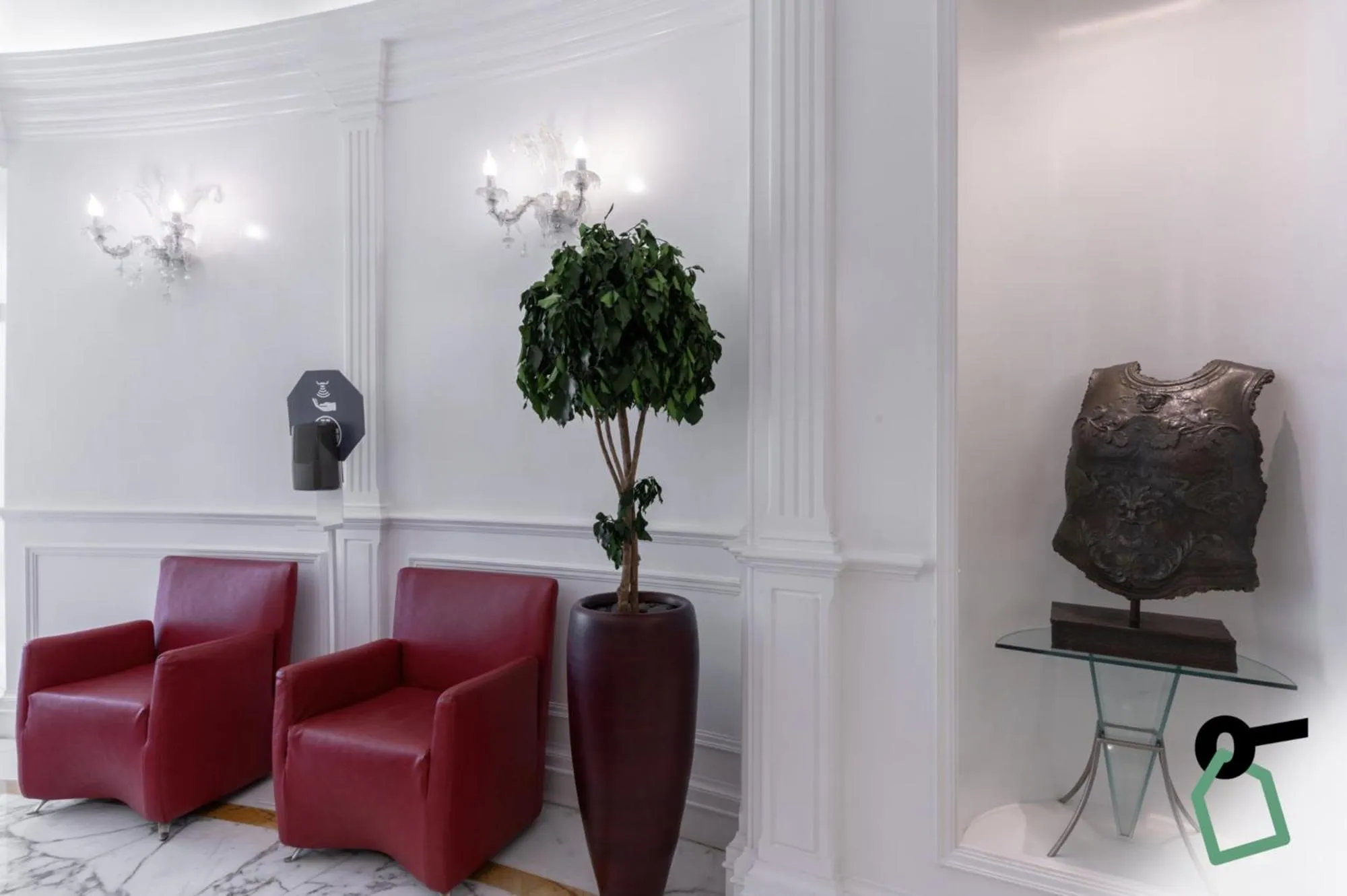 Lobby or reception in HOTIDAY Room Collection - Roma Porta Pia