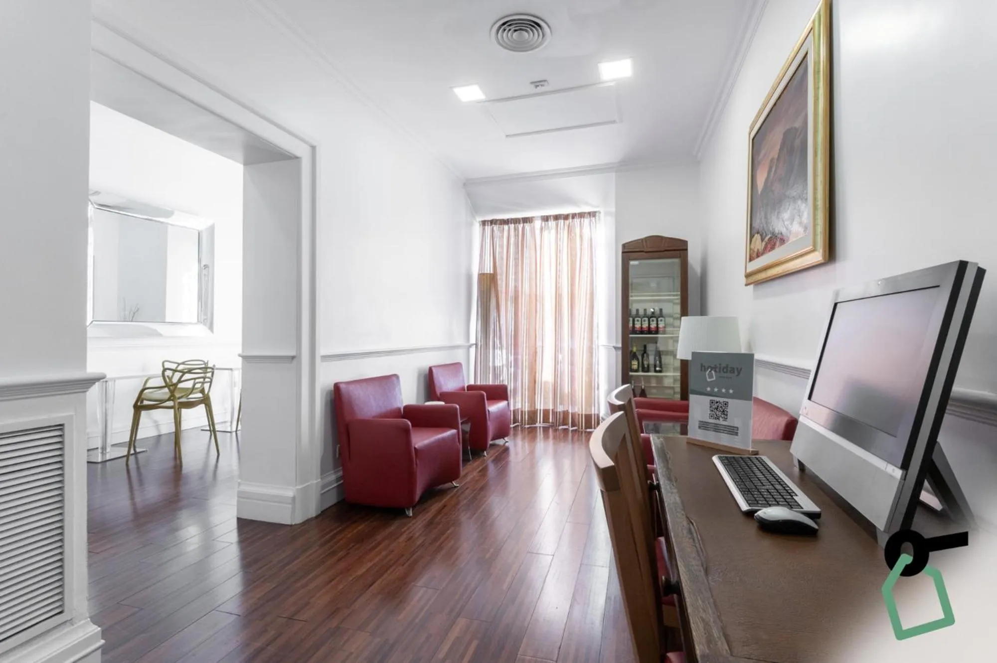 Lobby or reception in HOTIDAY Room Collection - Roma Porta Pia