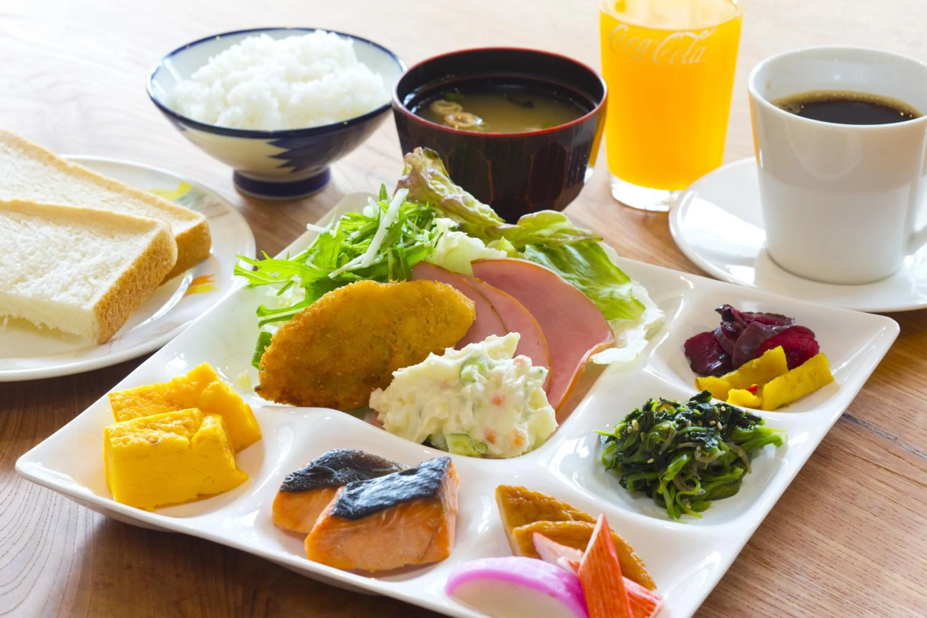 Breakfast in Fukuchiyama Sun Hotel