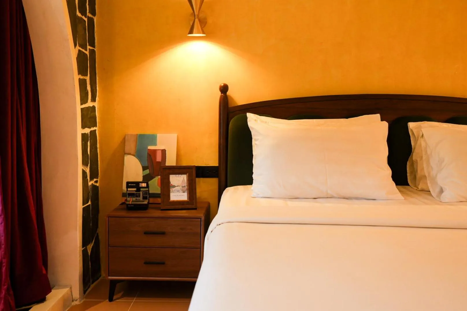 Bed in The Castello Resort