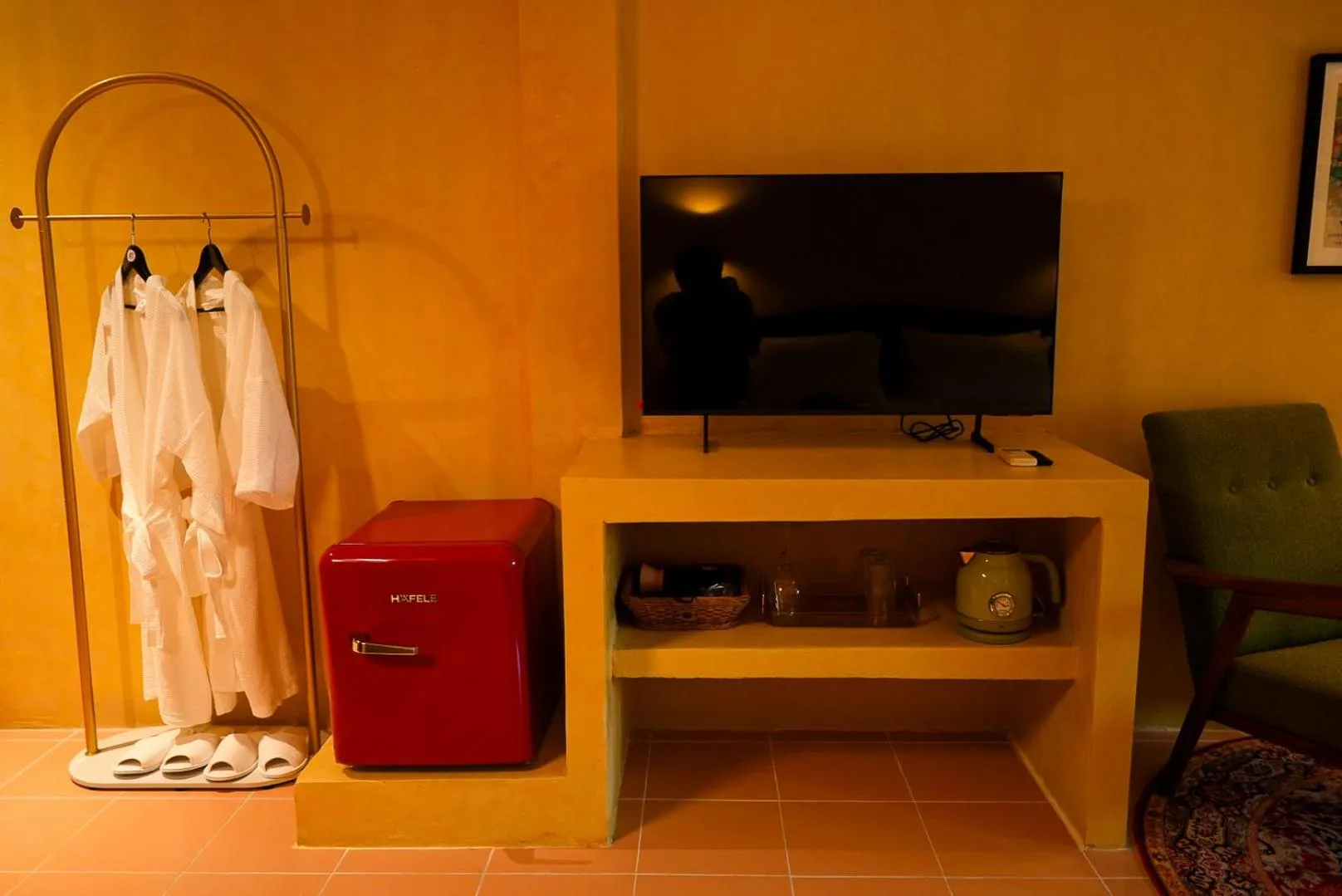 minibar in The Castello Resort