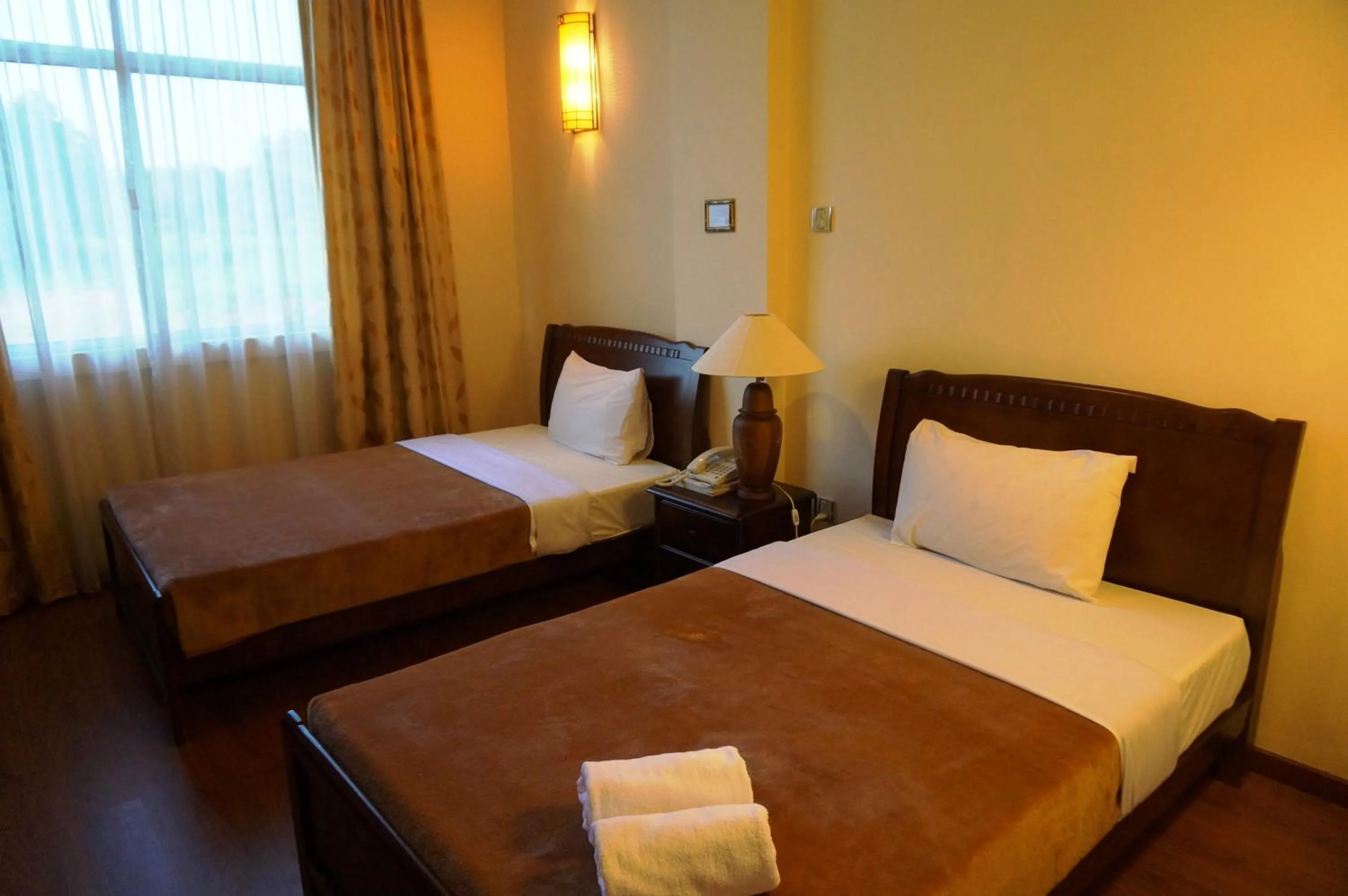 Bed in Jeruton Hotel