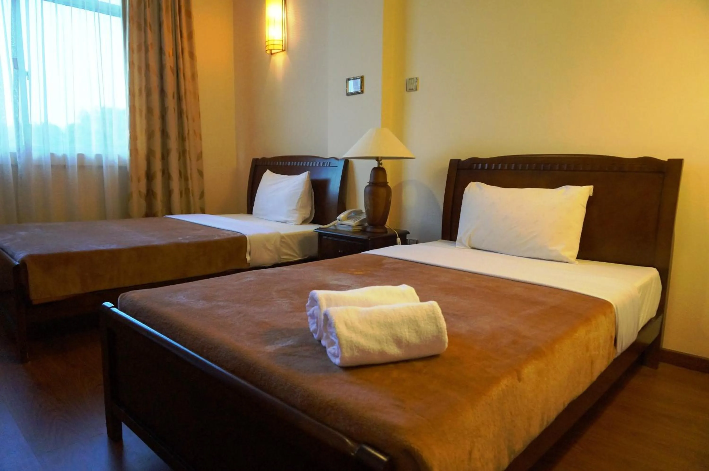 Bed in Jeruton Hotel