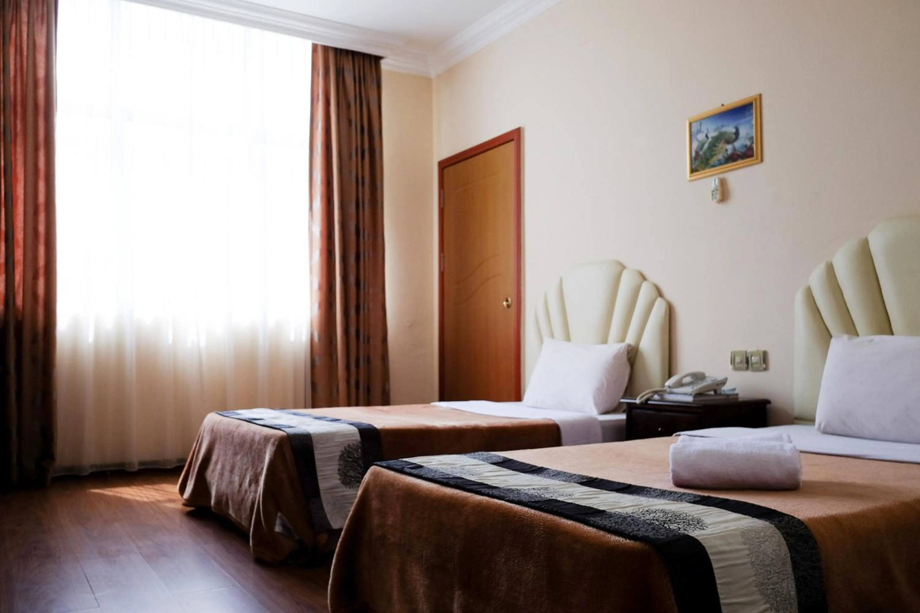 Bed in Jeruton Hotel