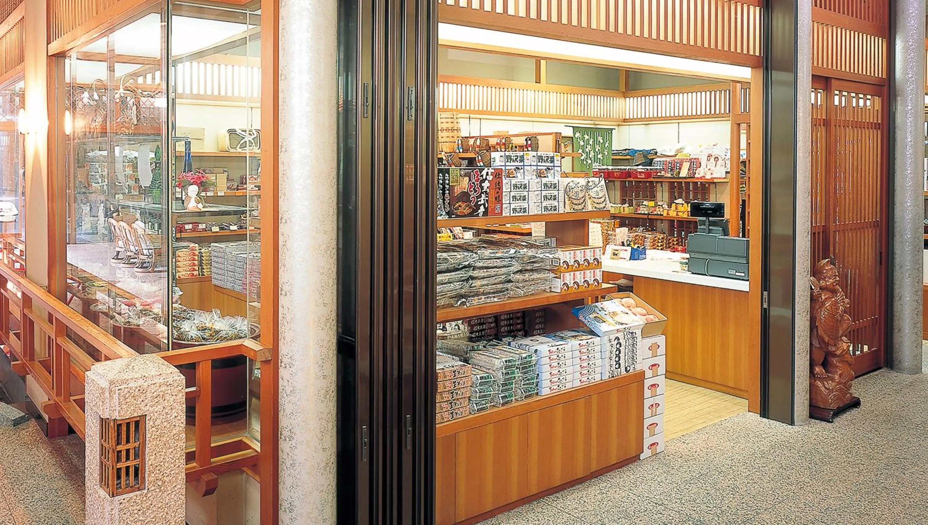 On-site shops in Isawa View Hotel