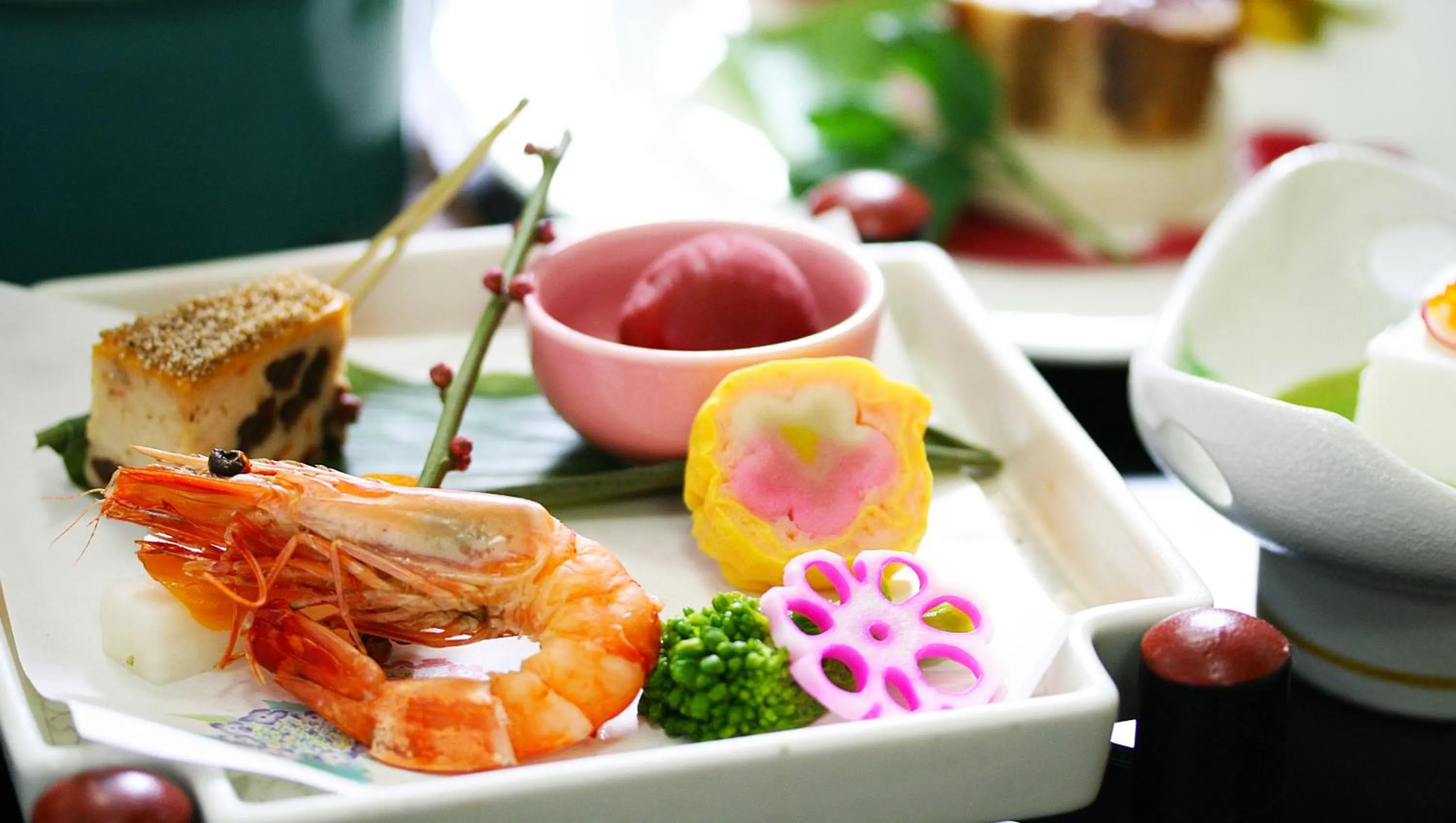 Food close-up in Isawa View Hotel