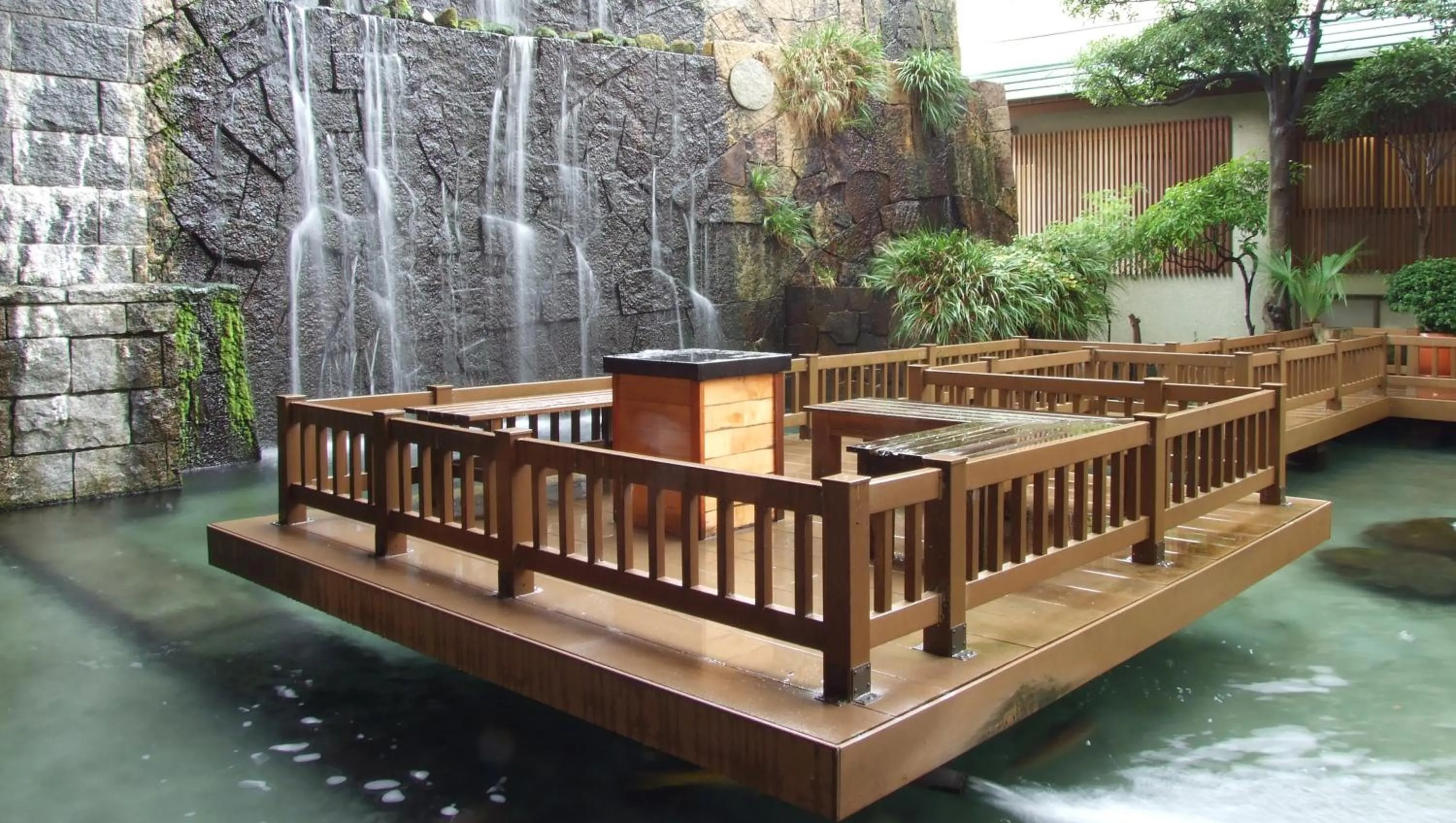 Garden in Isawa View Hotel