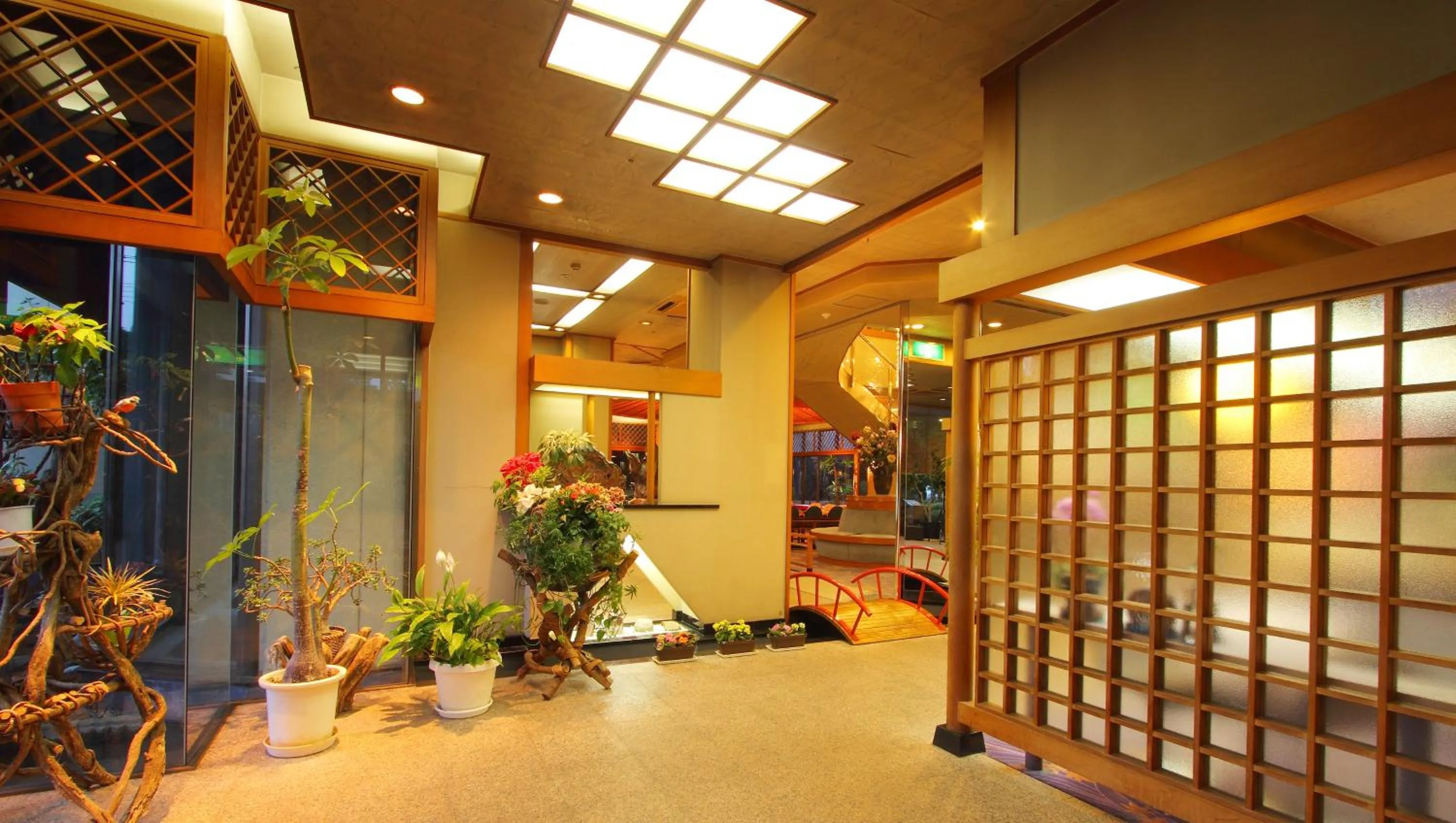 Decorative detail in Isawa View Hotel