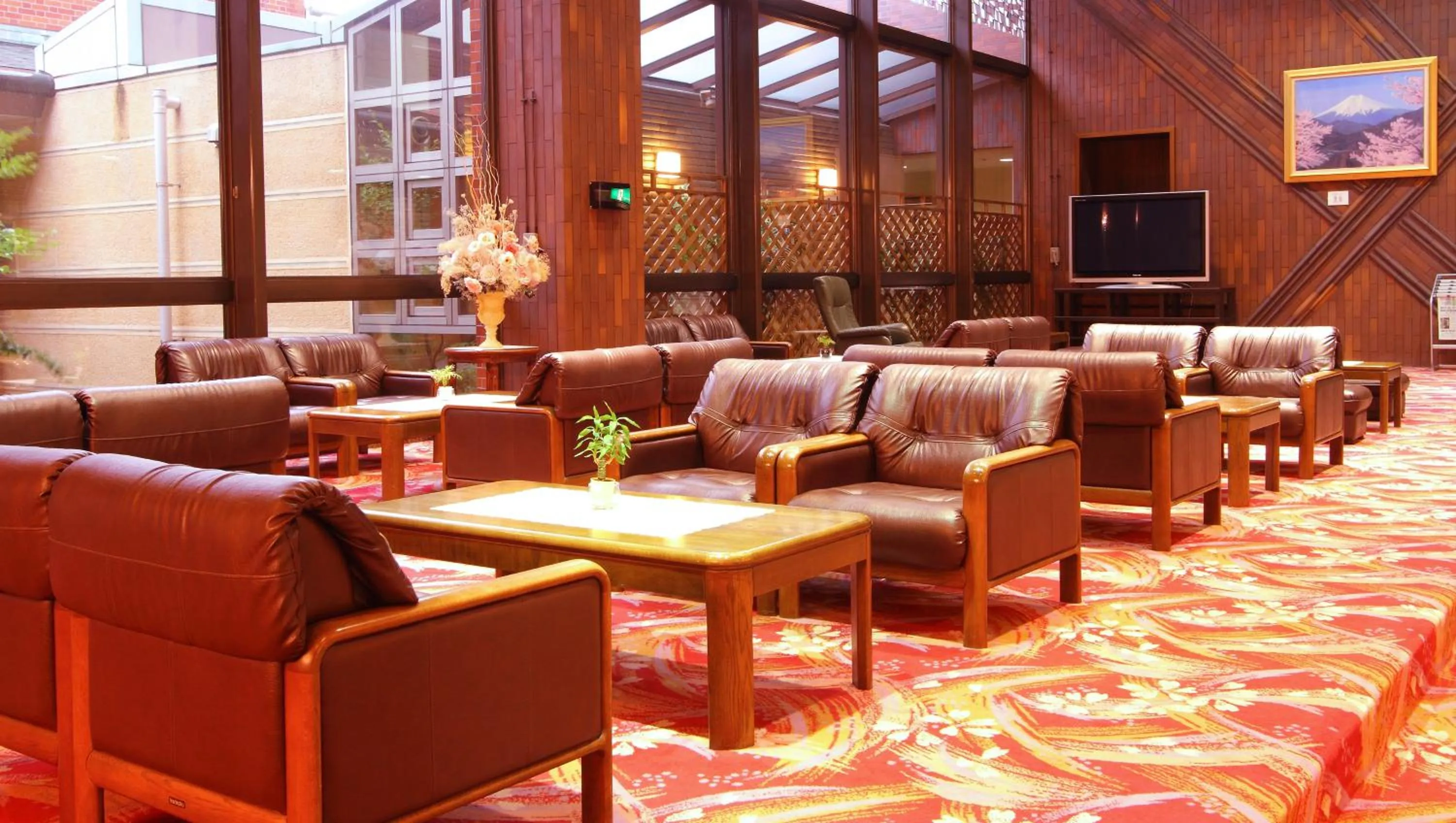Lobby or reception in Kasugai View Hotel