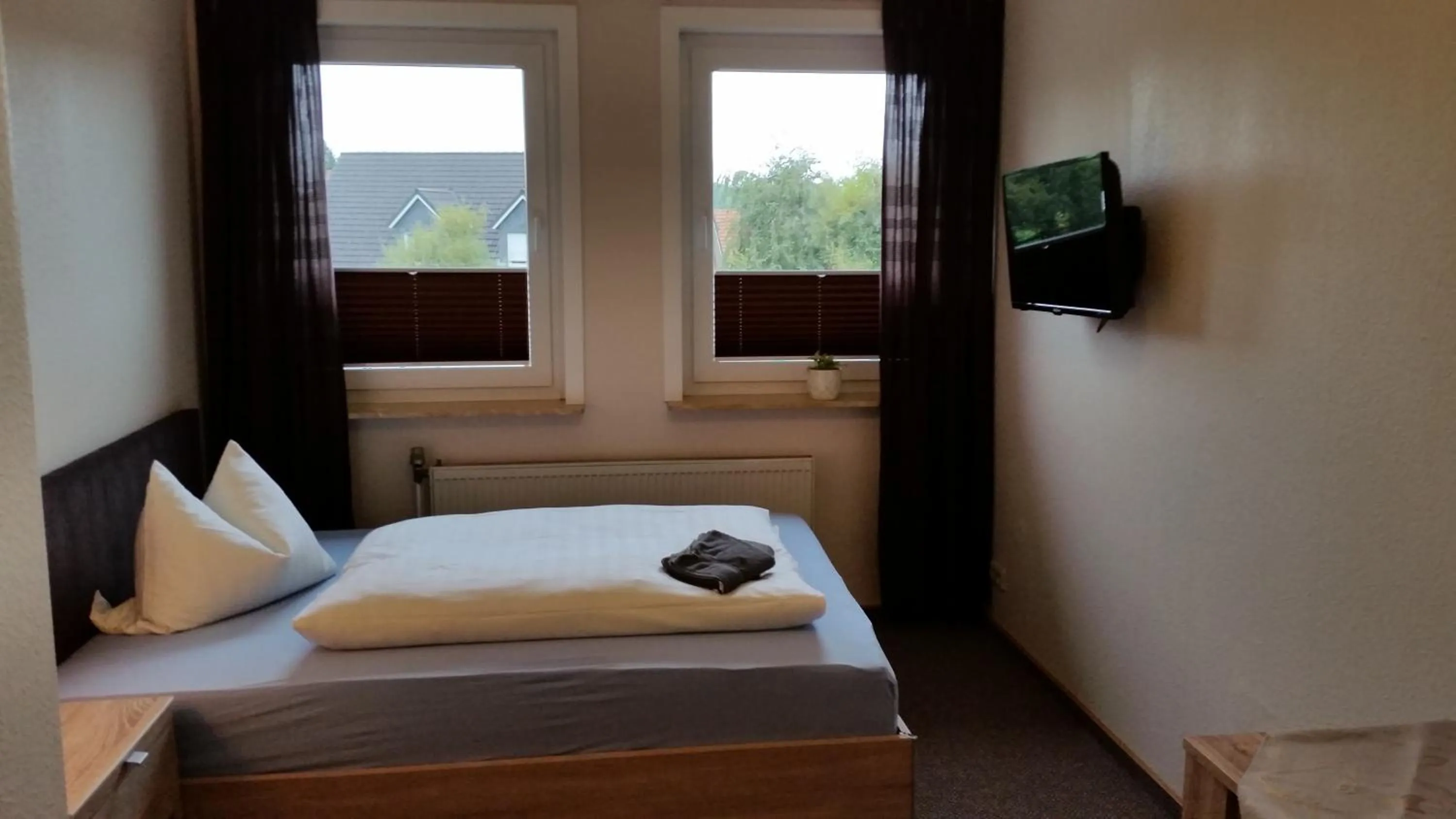 Bed in Hotel Deutsches Haus Francop