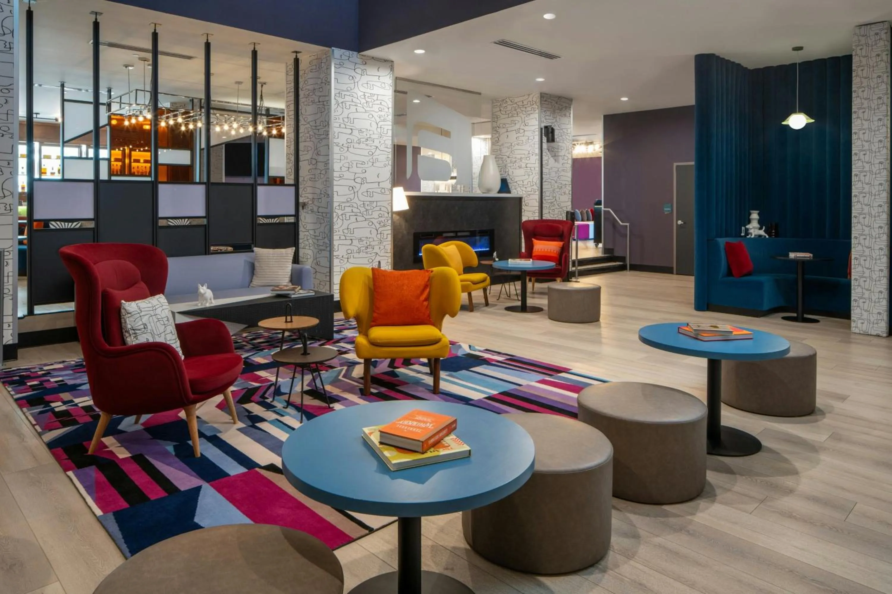 Lounge or bar in Aloft Memphis Downtown