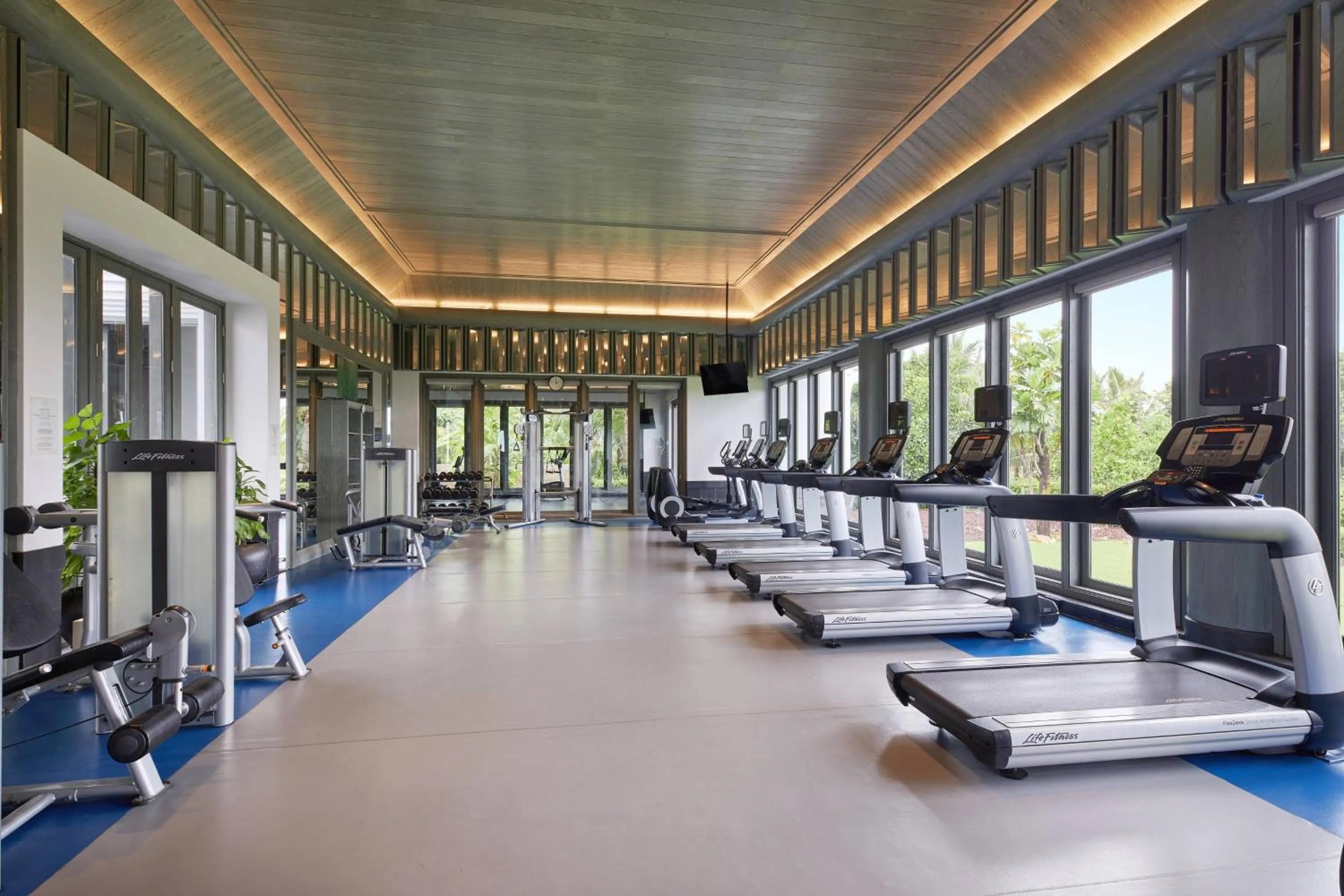 Fitness centre/facilities in The Westin Blue Bay Resort & Spa