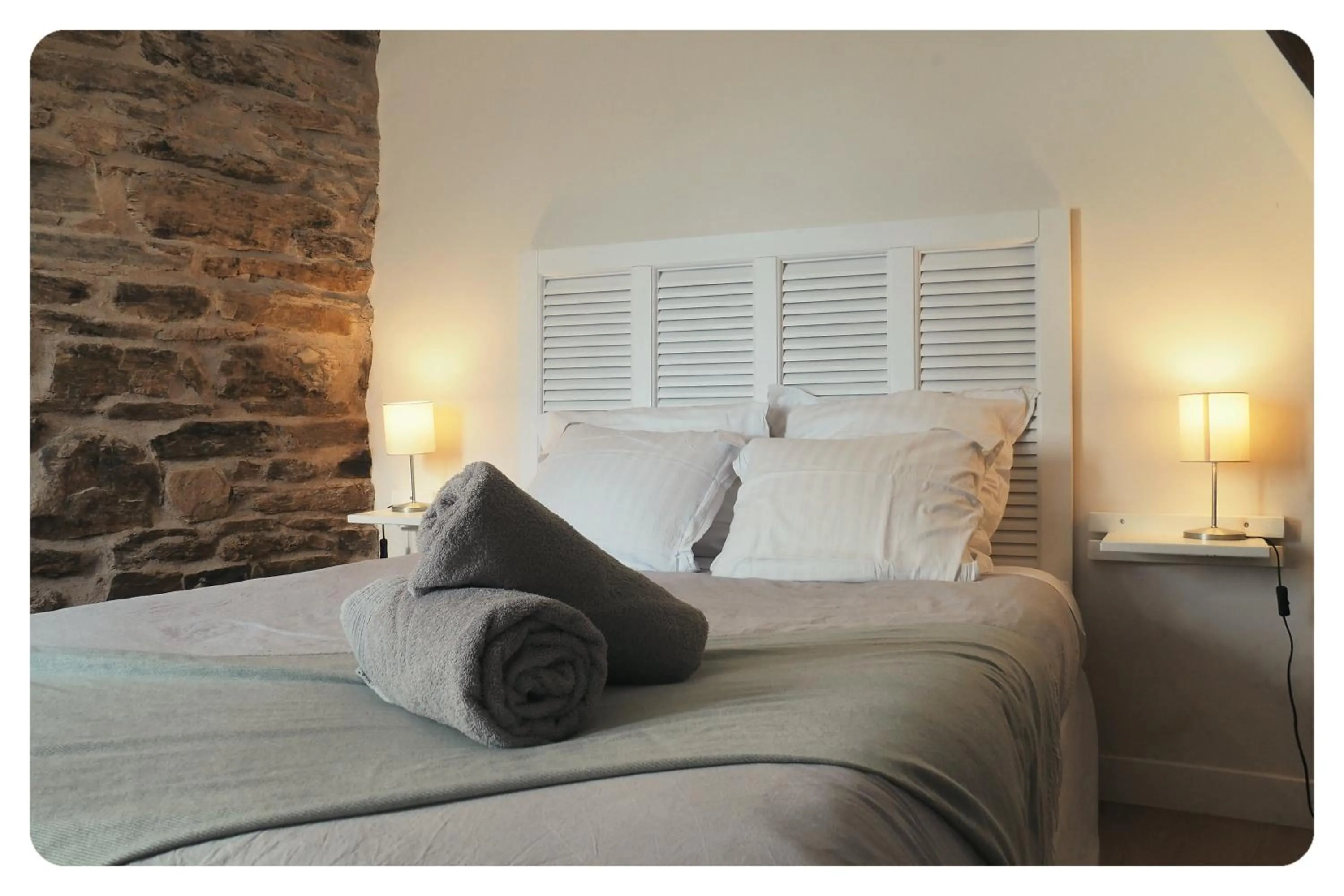 Bedroom, Bed in la Ferme de Vazerat