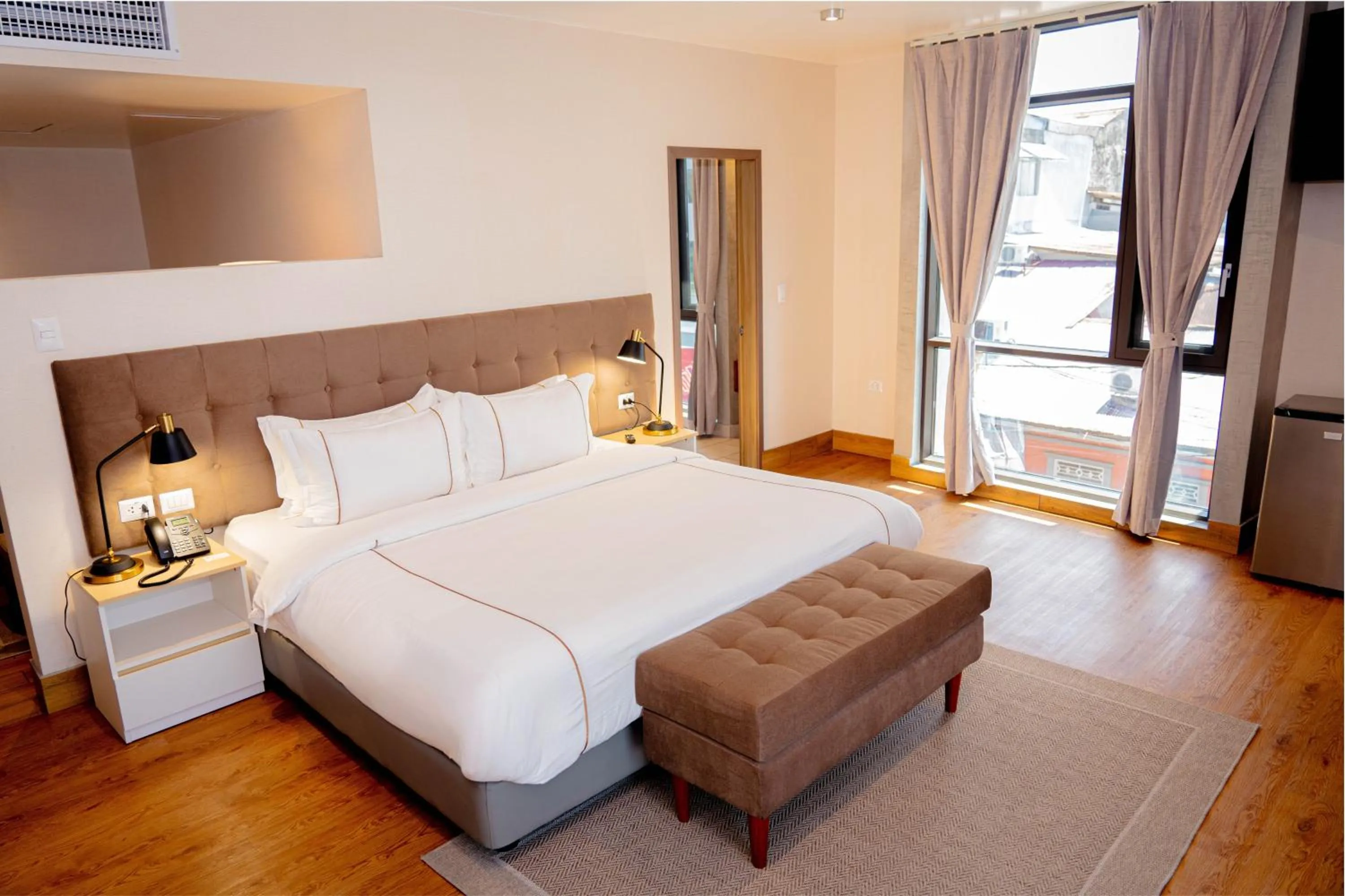 Bed in Hotel de Turistas Iquitos