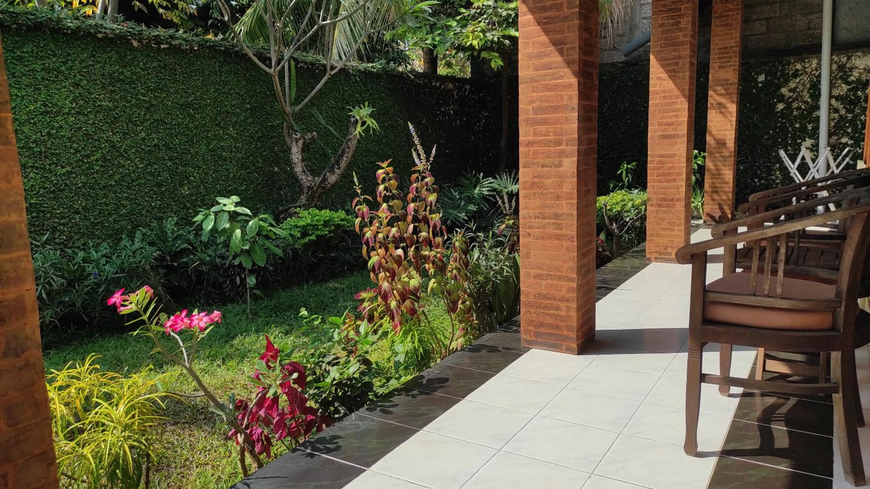 Patio in Keyani Bungalows Lovina