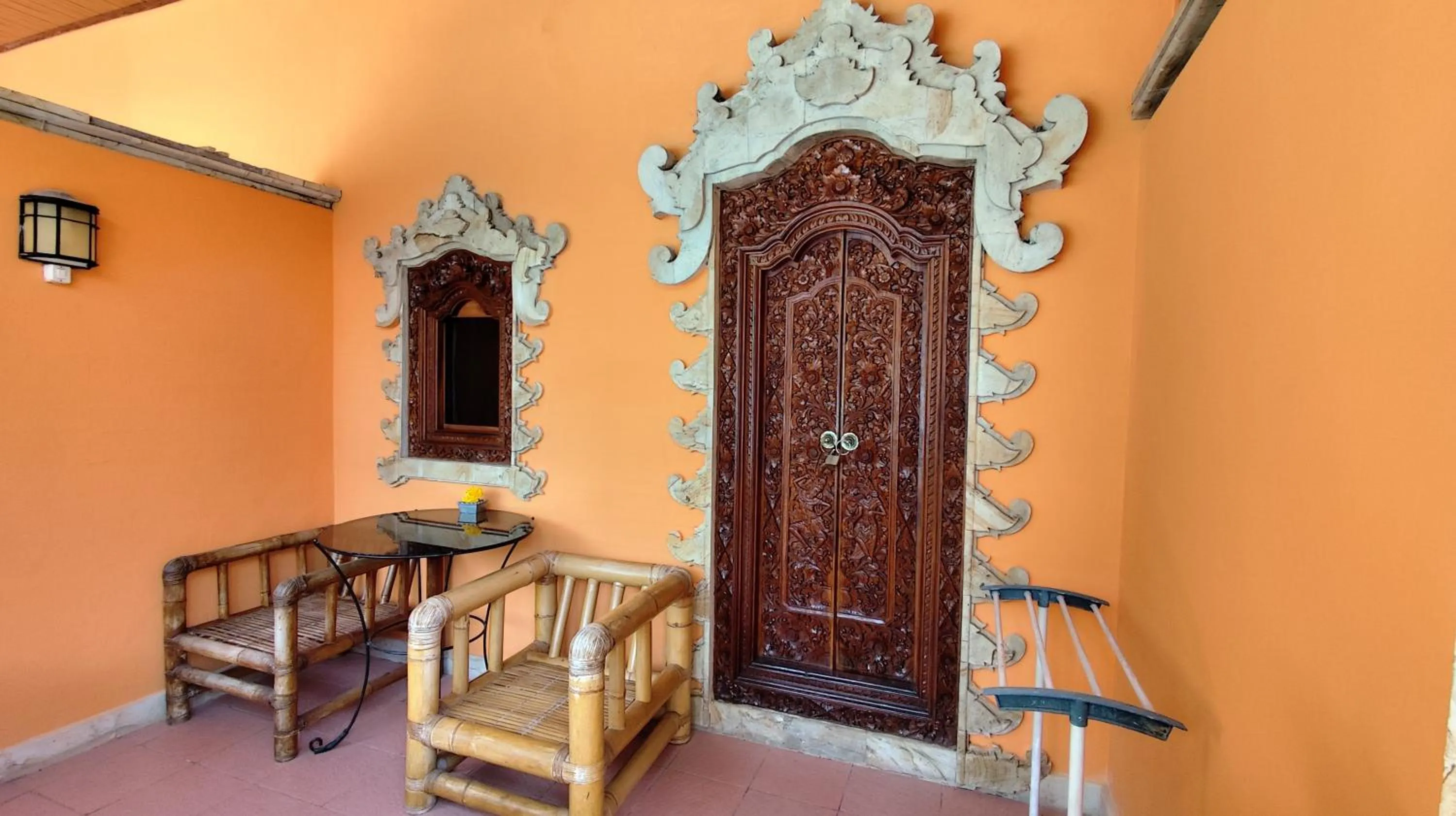 Seating area in Keyani Bungalows Lovina