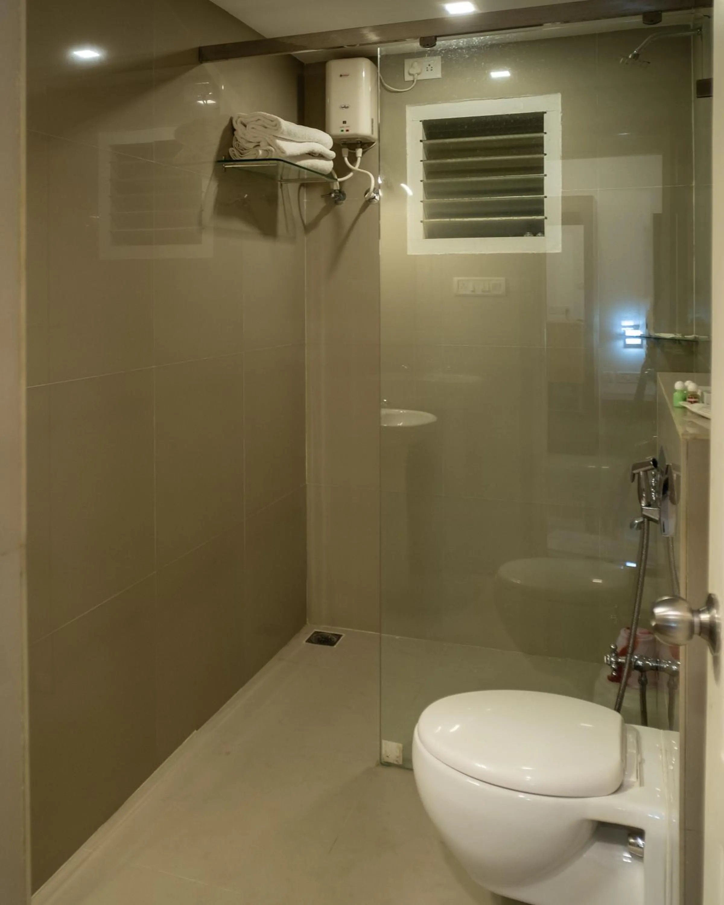 Shower in La Woods Village Resort