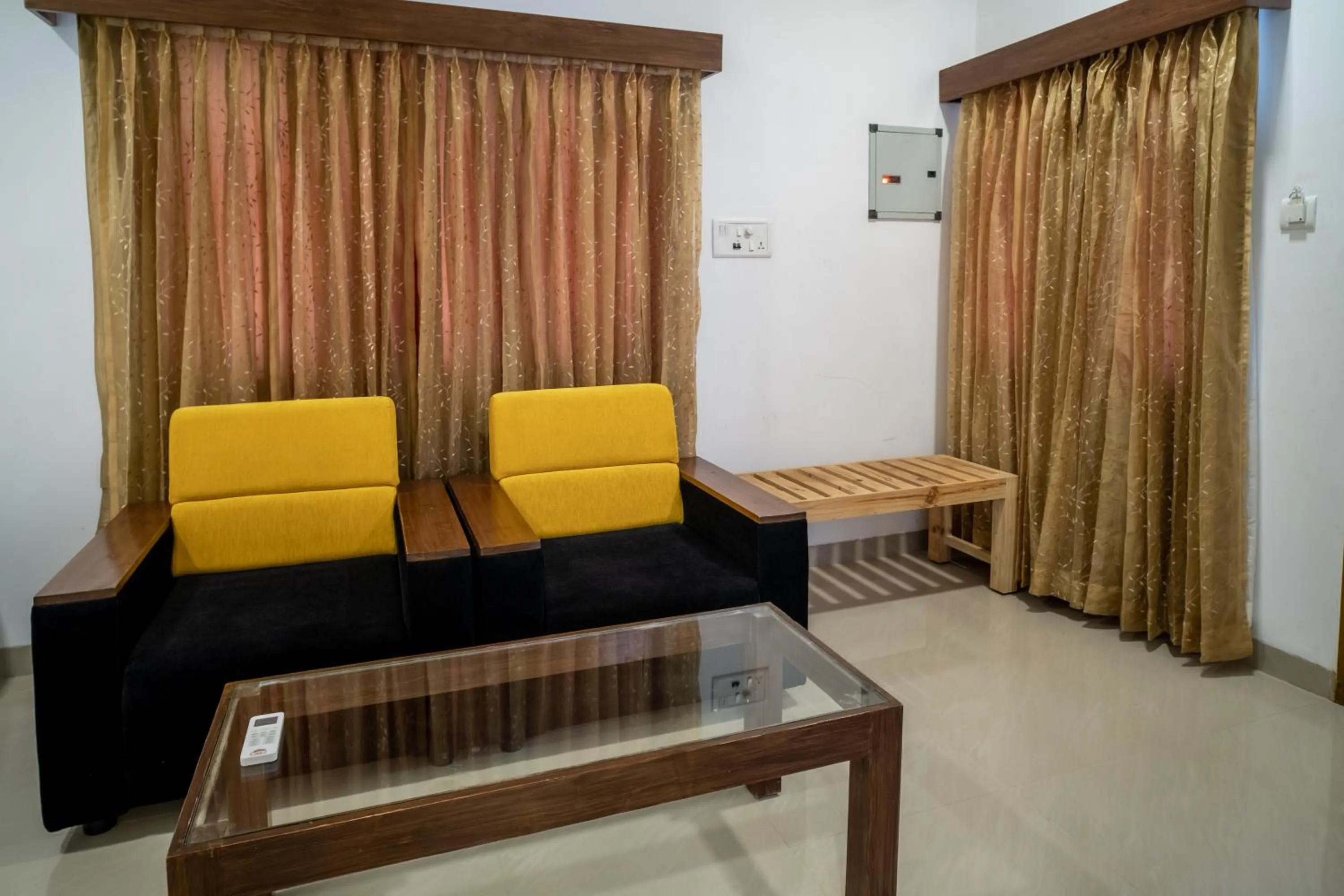 Seating area in La Woods Village Resort