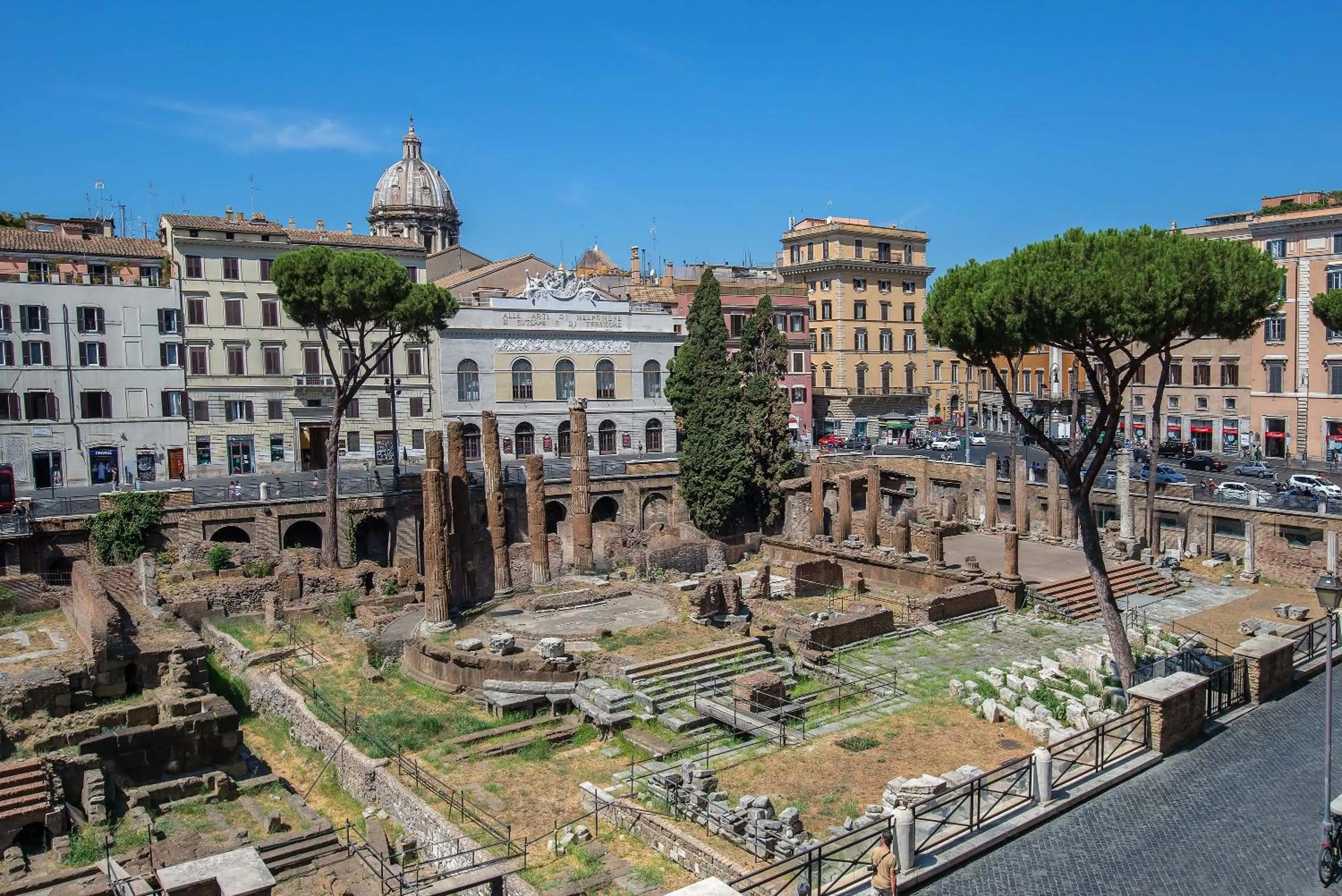 City view in Pantheon Caesar Relais