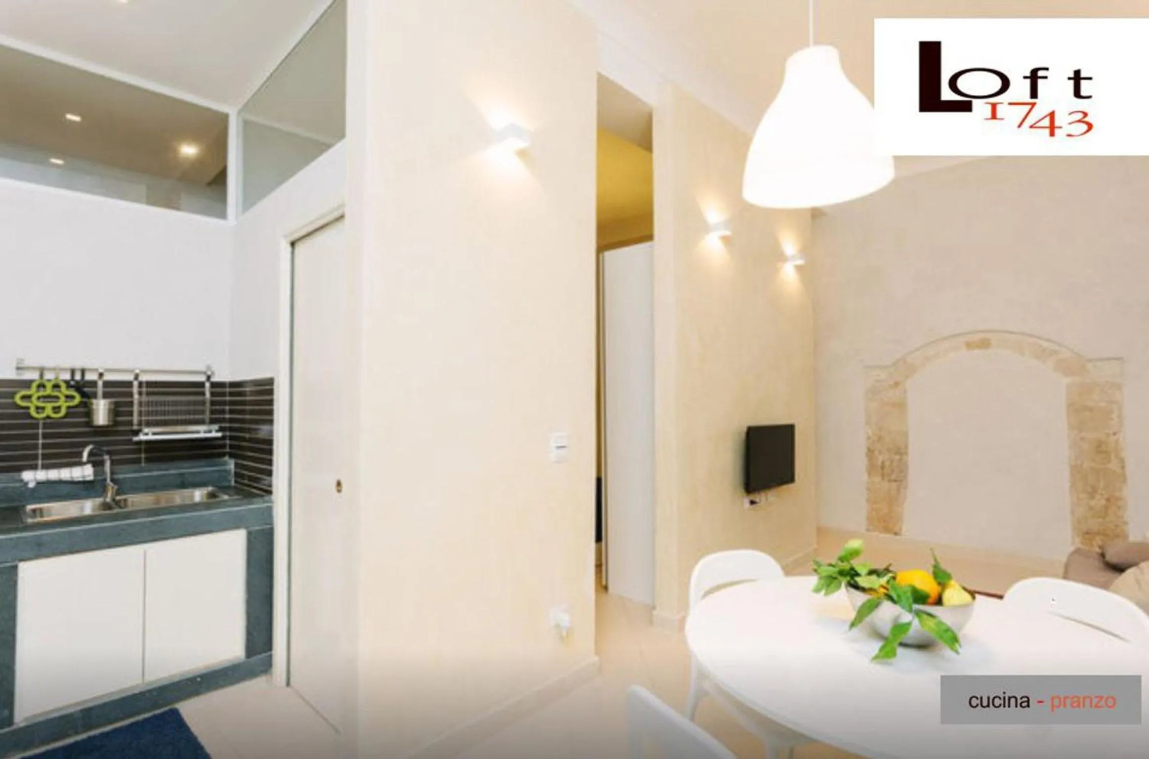 Kitchen or kitchenette in 1743 Loft