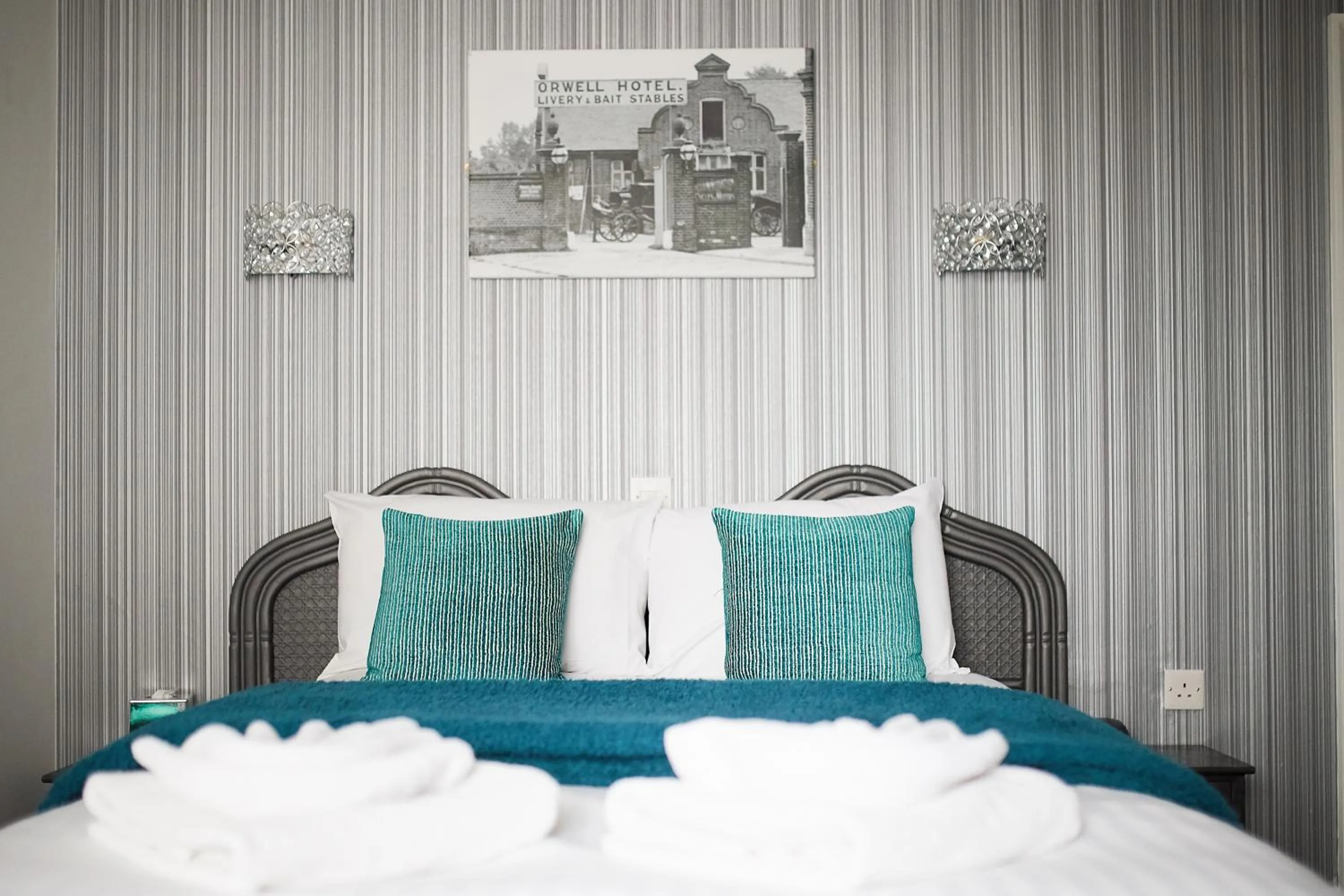 Bed in The Orwell Hotel