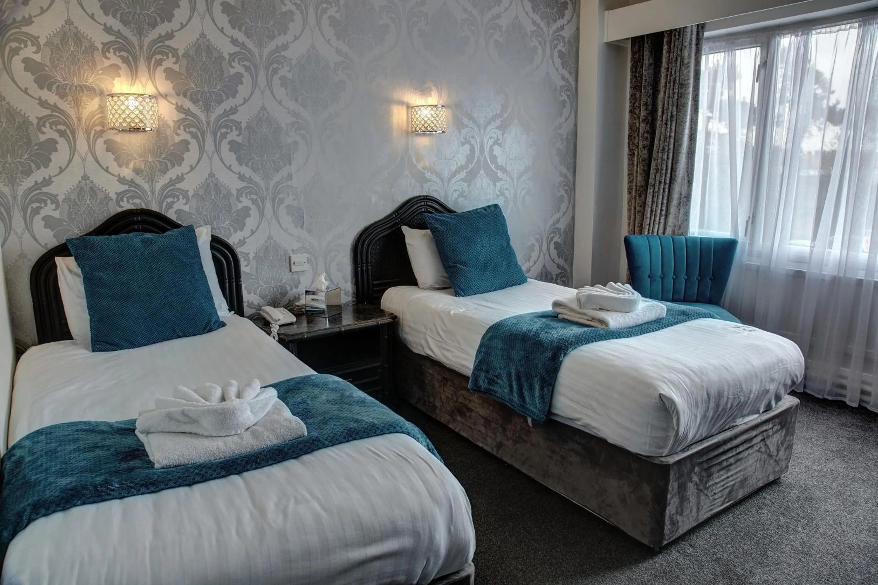 Bed in The Orwell Hotel